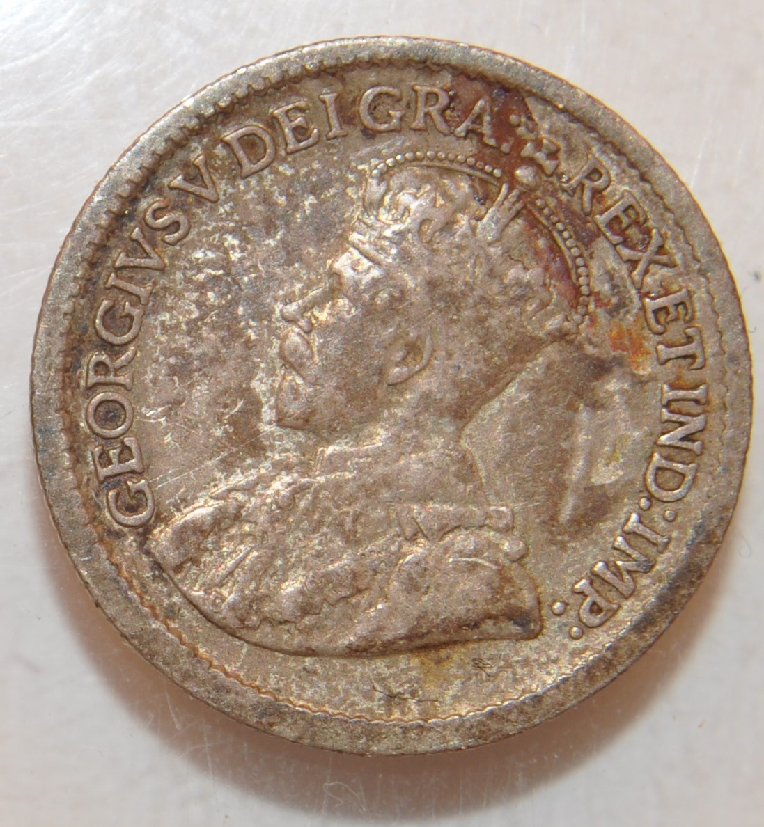 1916 Canada 5 cents lot 683