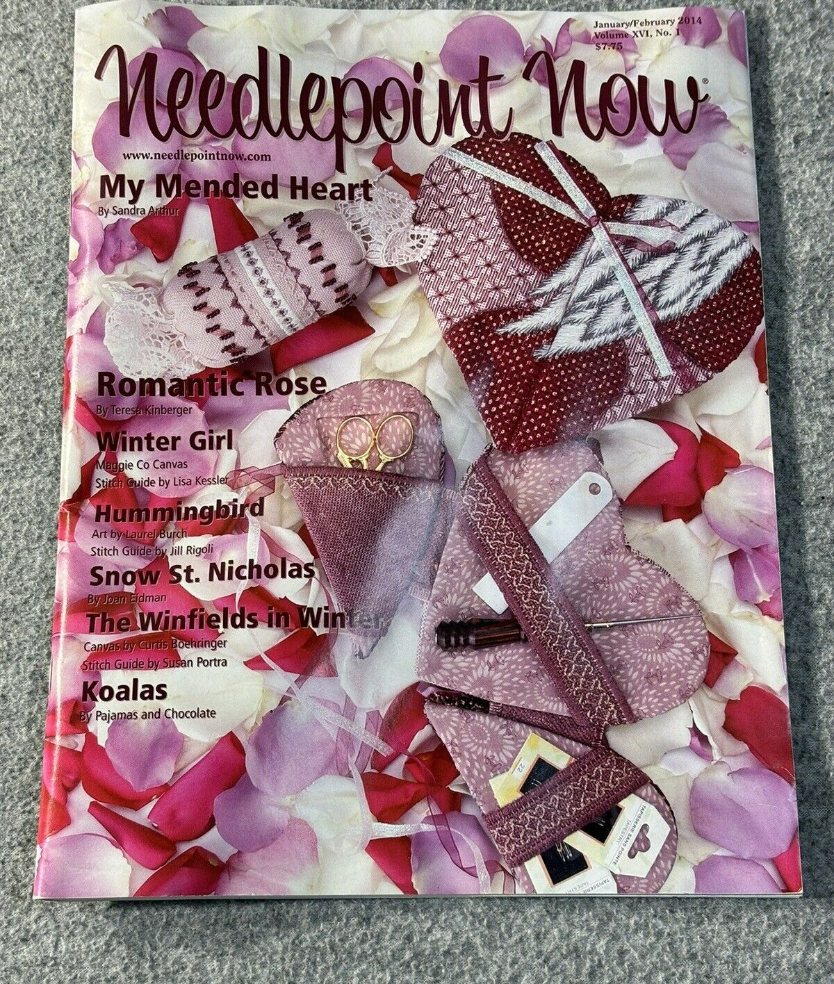 Needlepoint Now Magazine - Jan/February 2014 - needlepoint pattern projects