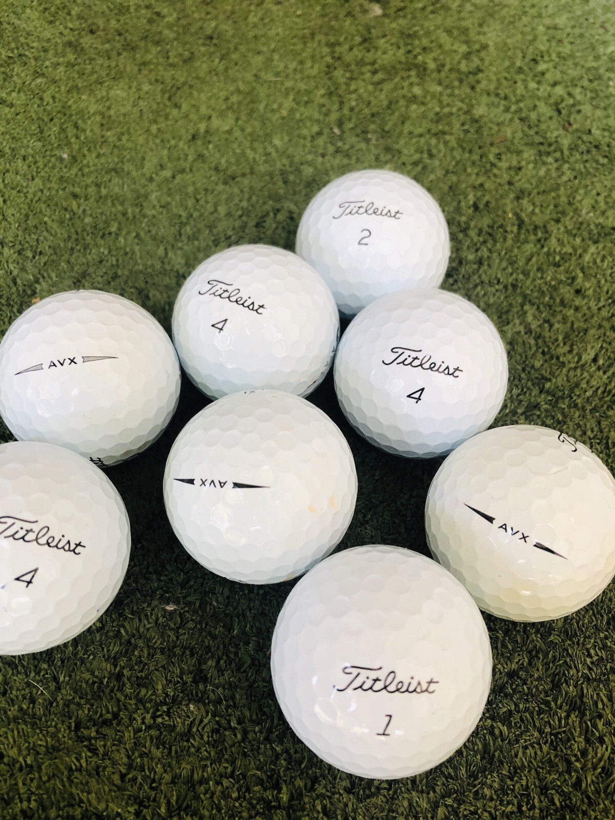24 AAAA  (4A) Titleist AVX LIMITED Golf Balls In Great Condition!!