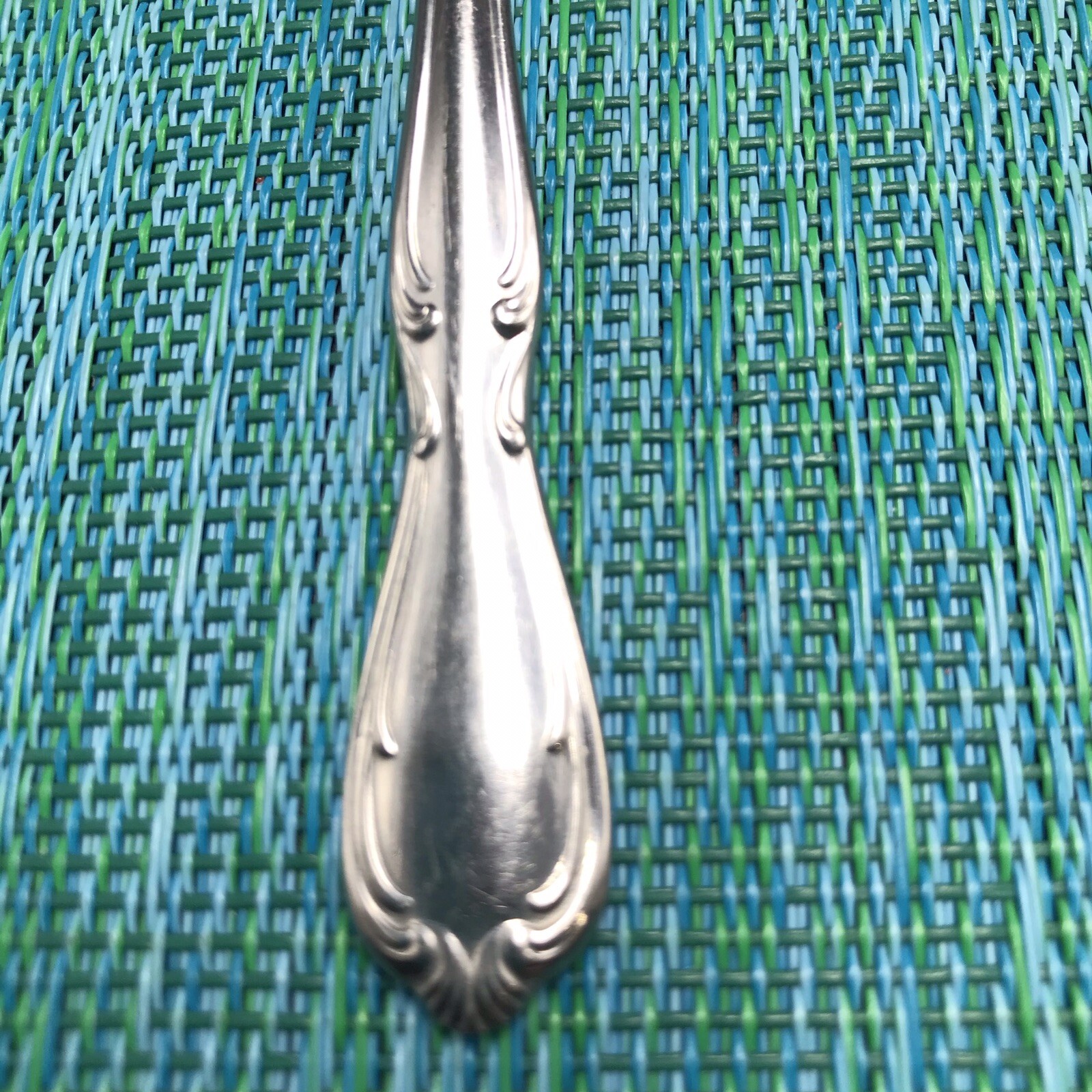 6 Rogers International Silver VICTORIAN MANOR Stainless TEASPOONS Flatware