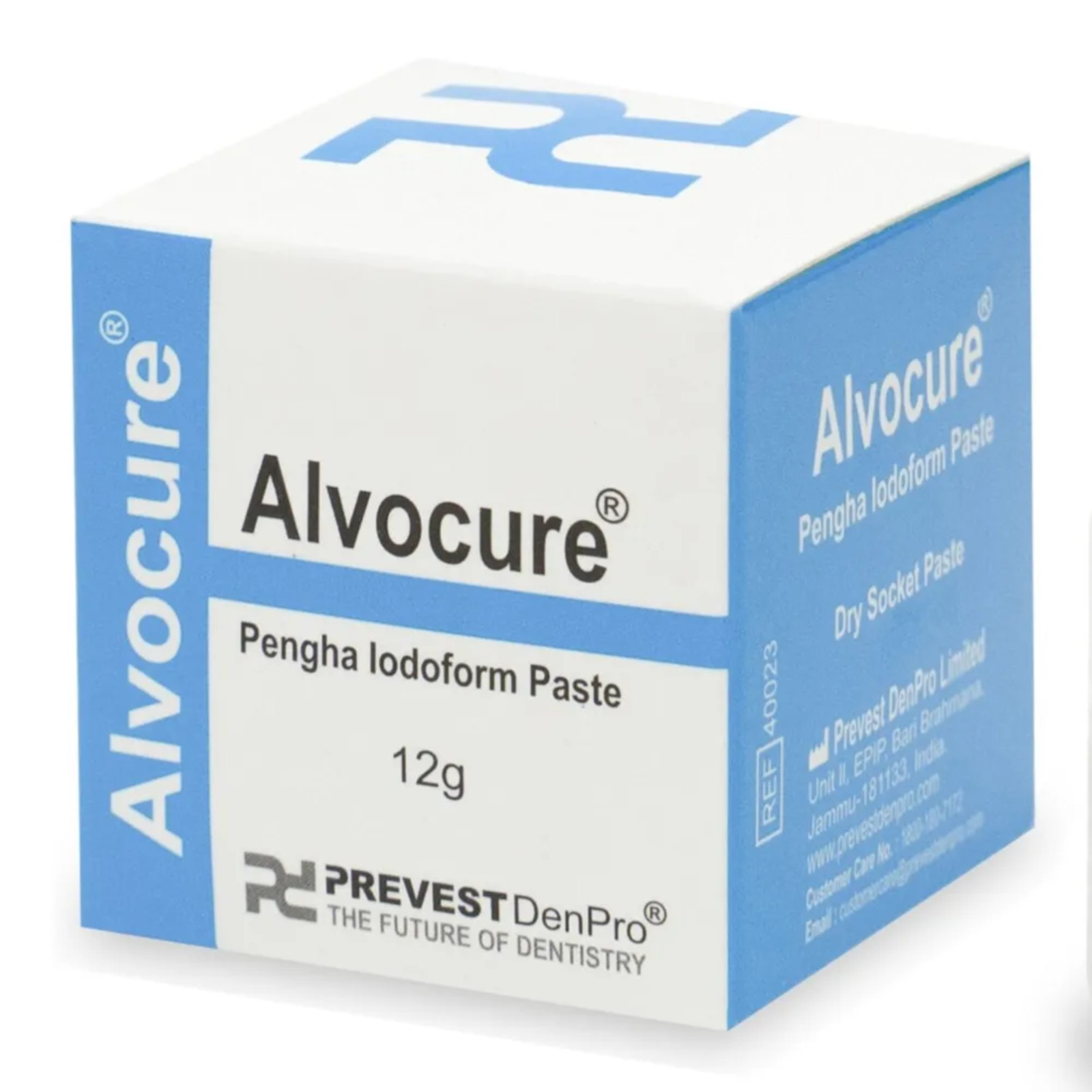 Prevest Denpro Alvocure Dental Dry Socket Paste Alveolitis Dressing Iodoform Jar