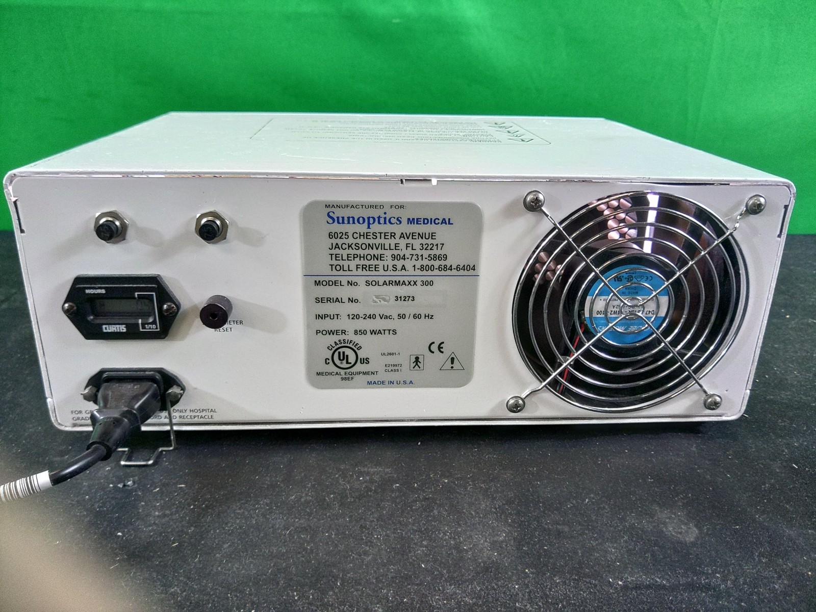 Sunoptics Solarmaxx 300 Light source see details