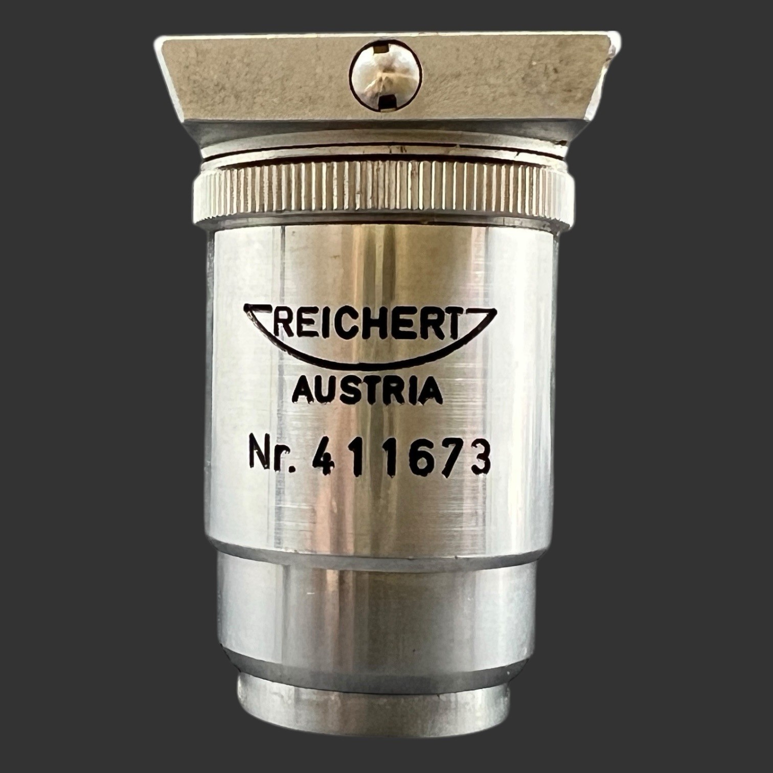 Vintage Reichert Austria Plan 2,8/0,08 190/- Microscope Objective Lens#Nr.411673