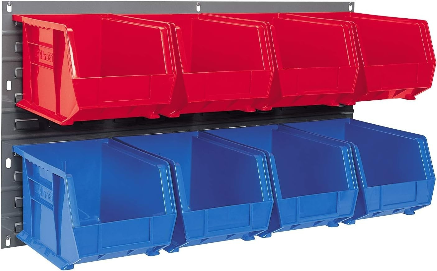 Heavy Duty Wall Mount Garage Storage Steel Louvered Panel | Wall Storage Bin