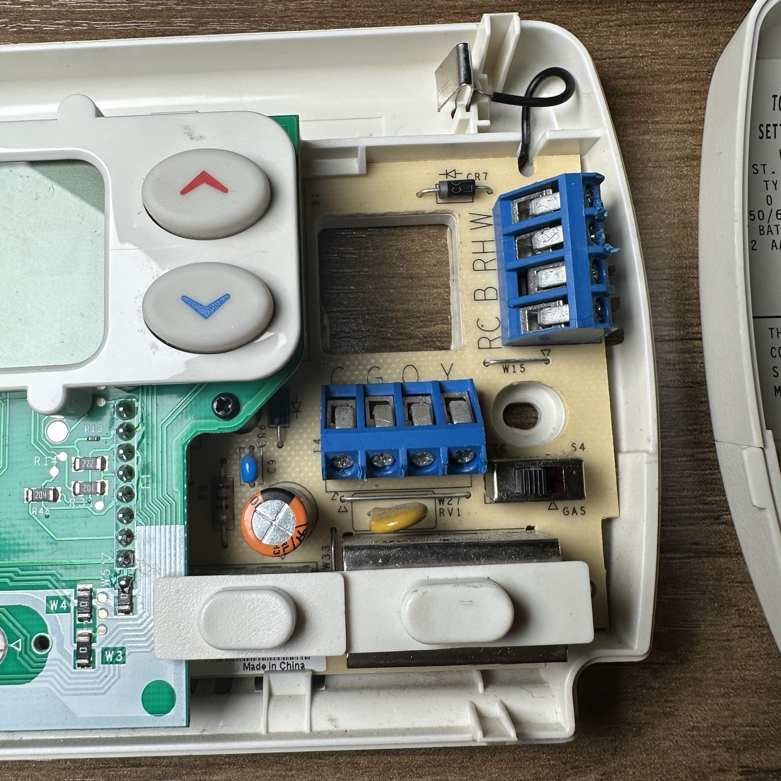 White Rodgers 1F86-344 Digital Non-Programmable Thermostat – Tested Working