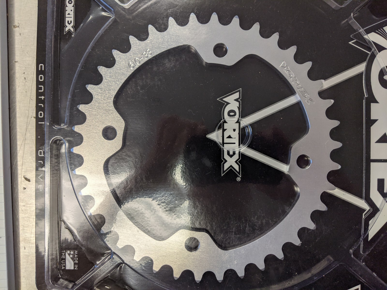 YAMAHA 2006-2024 RAPTOR 700 VORTEX 520 REAR ALUMINUM SPROCKET 36-46 SILVER