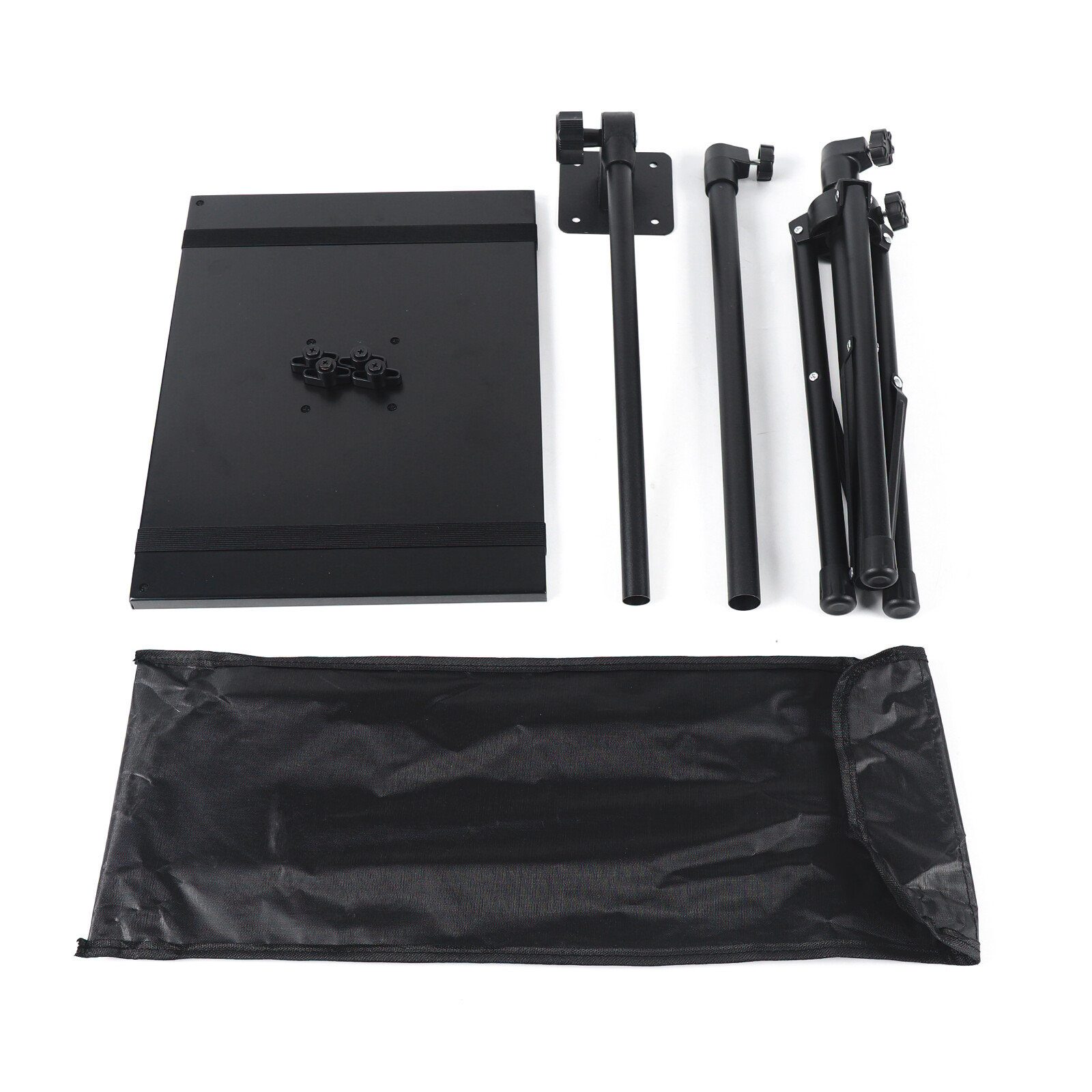 Adjustable Laptop Table Stand Lap Tray Support Notebook Computer Stand W/ Tray!