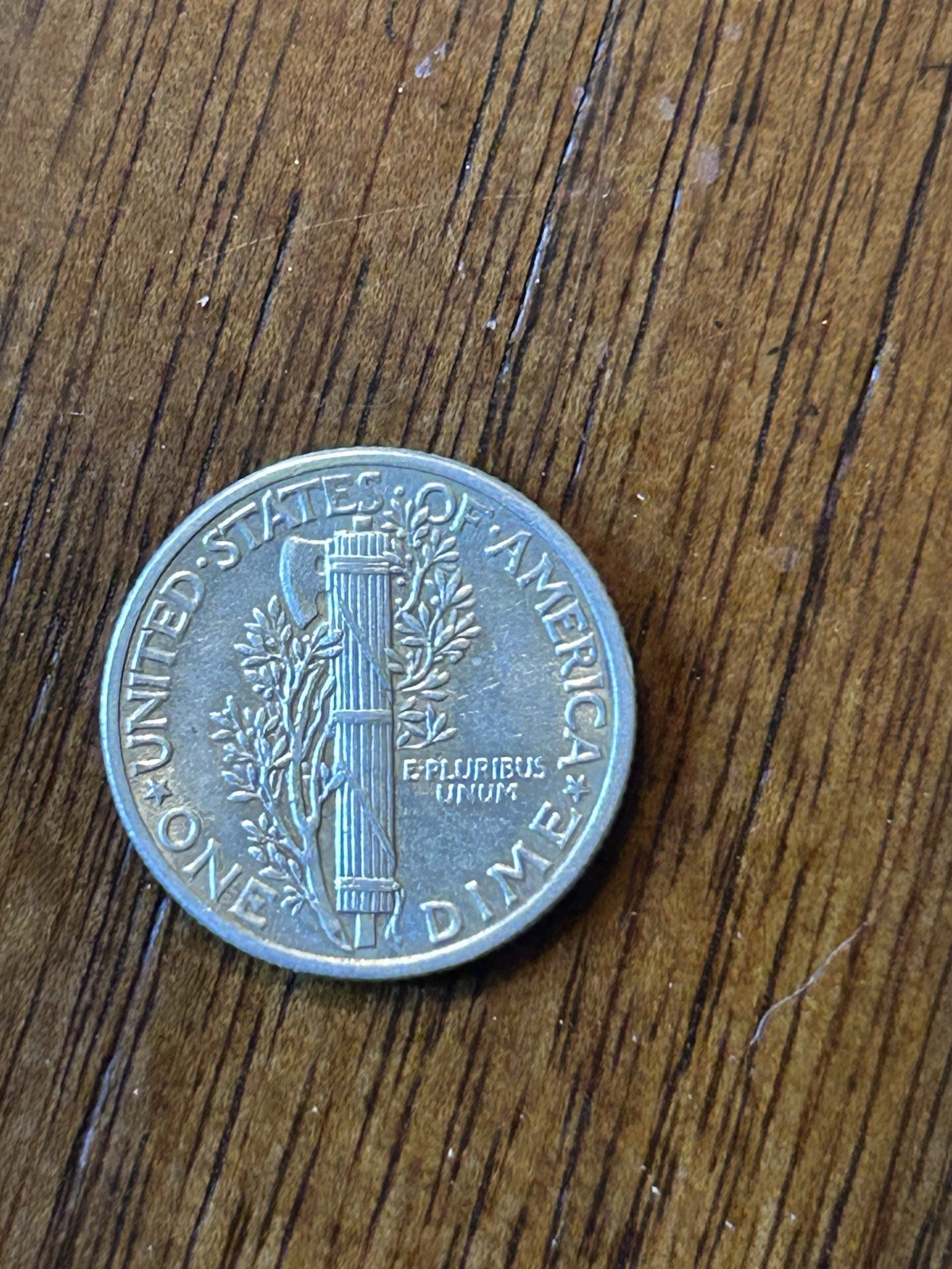 1941 Mercury Dime AU