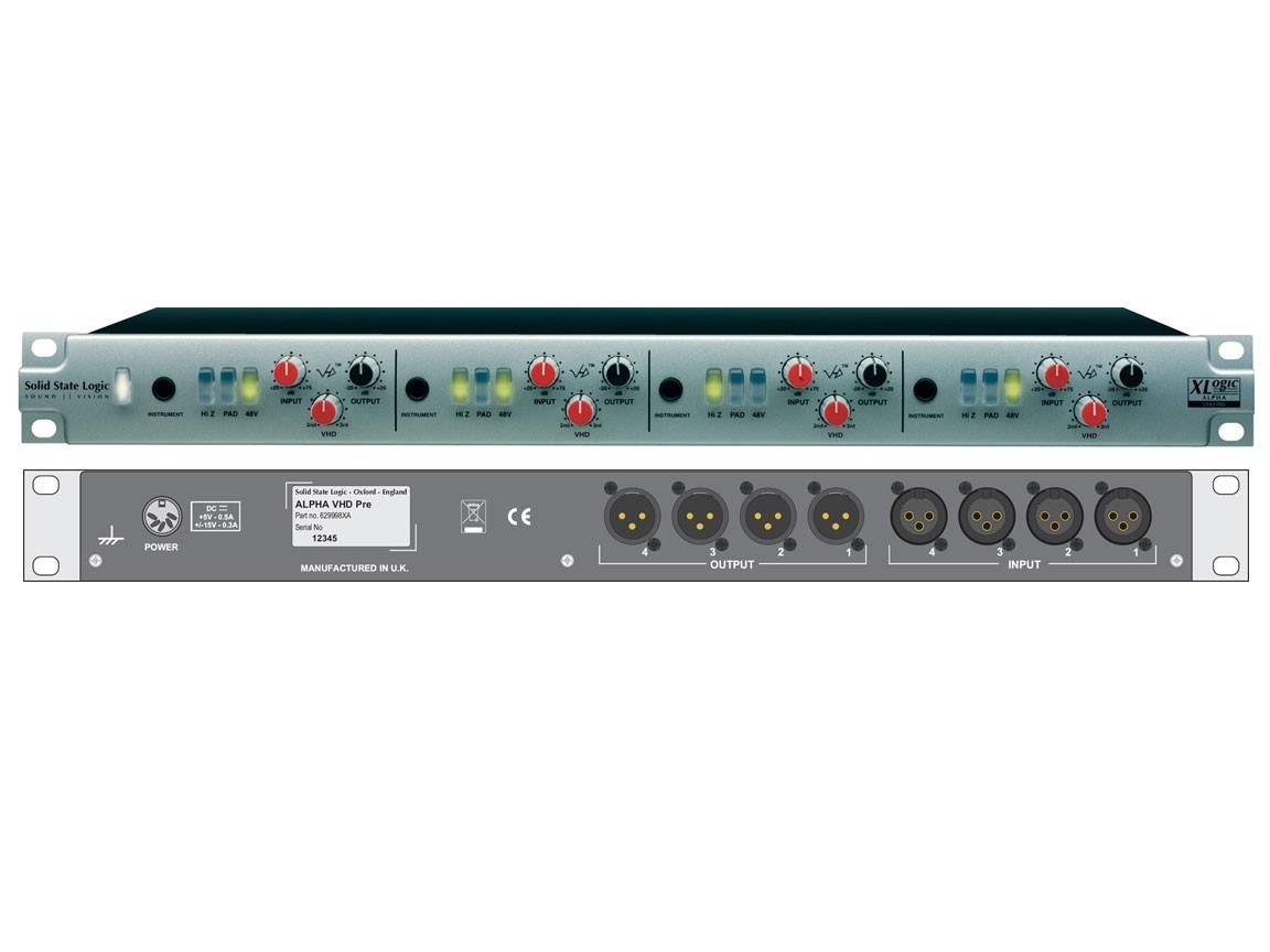 Solid State Logic SSL XLogic Alpha VHD