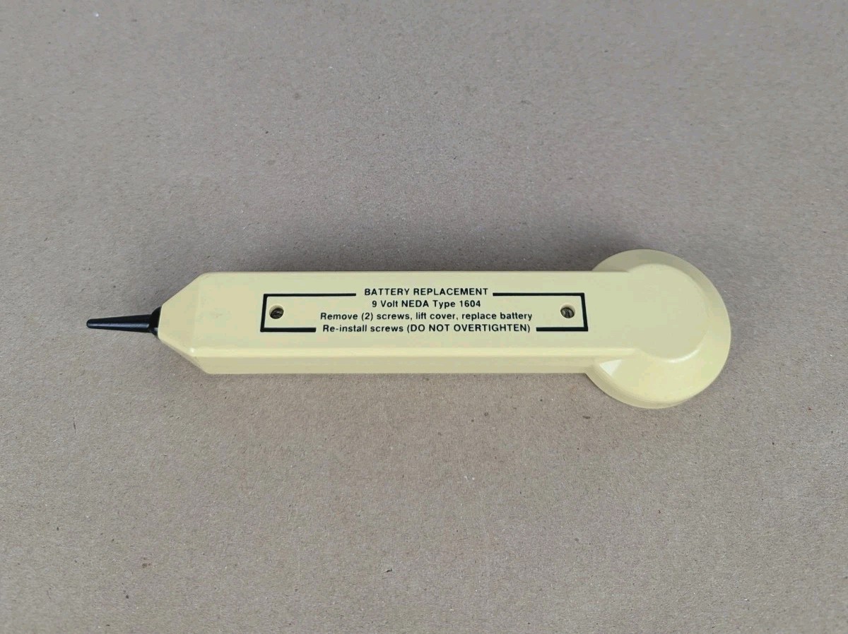 Progressive Electronics 200B Inductive Amplifier Tone Probe Tool & Heads TESTED