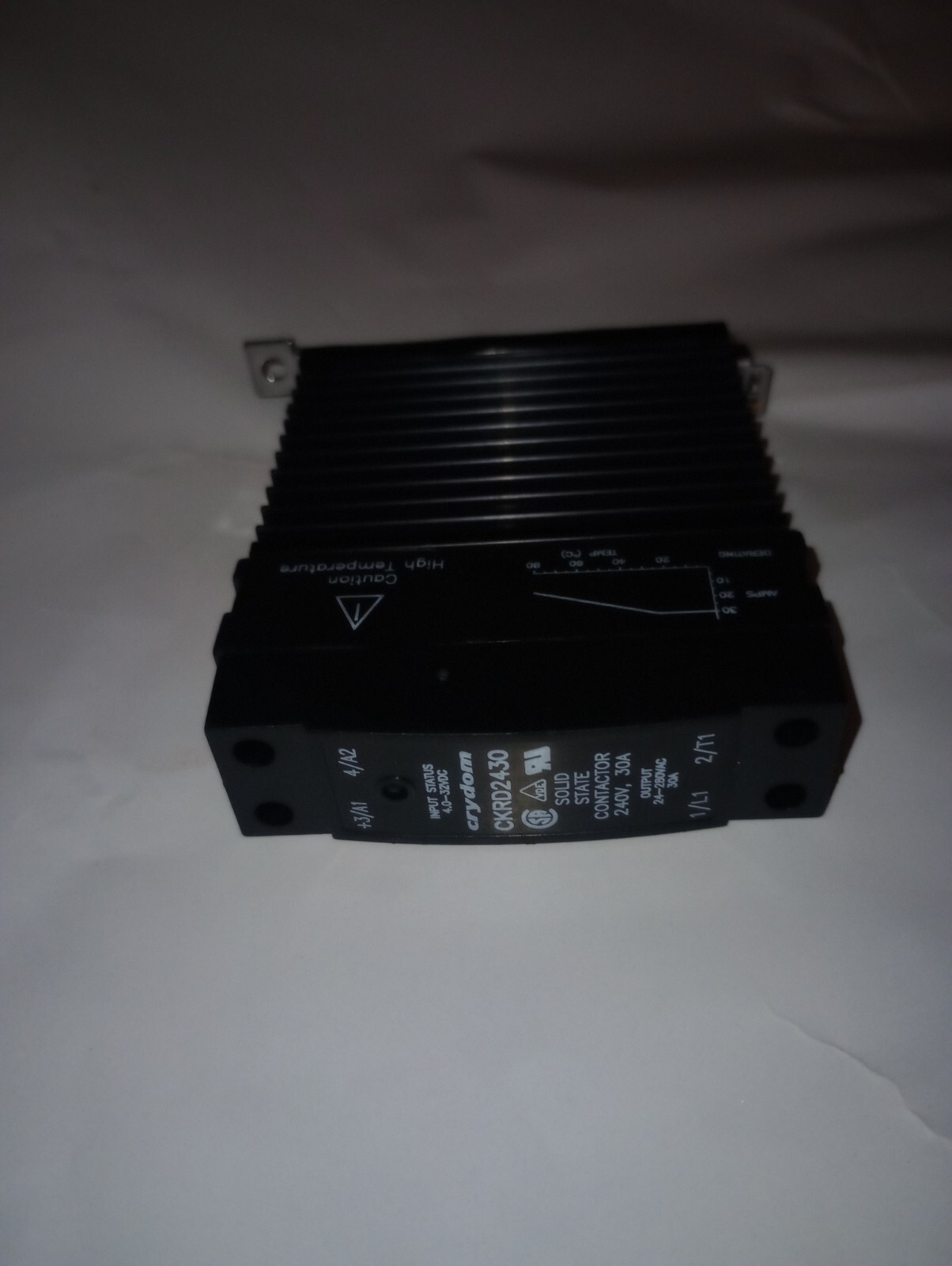 NEW GENUINE CRYDOM CKRD2430 SOLID STATE CONTACTOR 240V, 30A