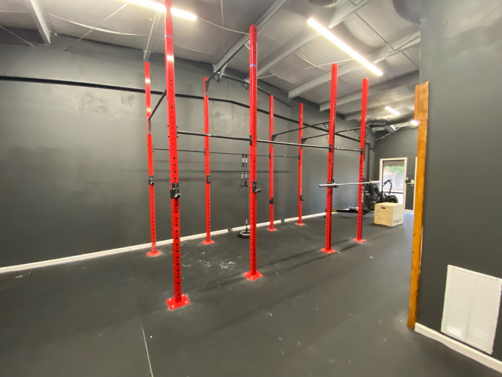 power cage squat rack bench press freestanding rig