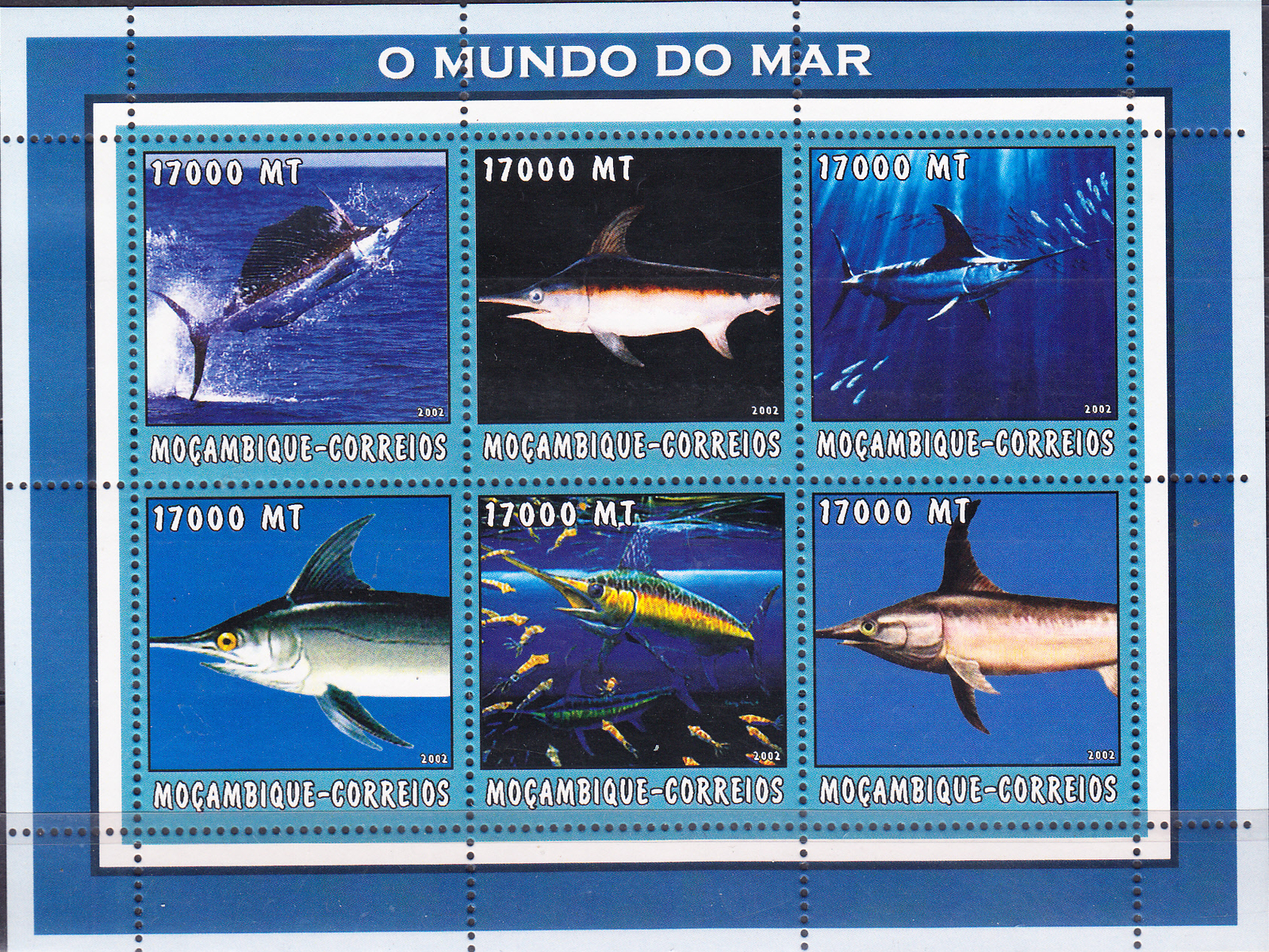 W MOZAMBIQUE 1655 SHARKS