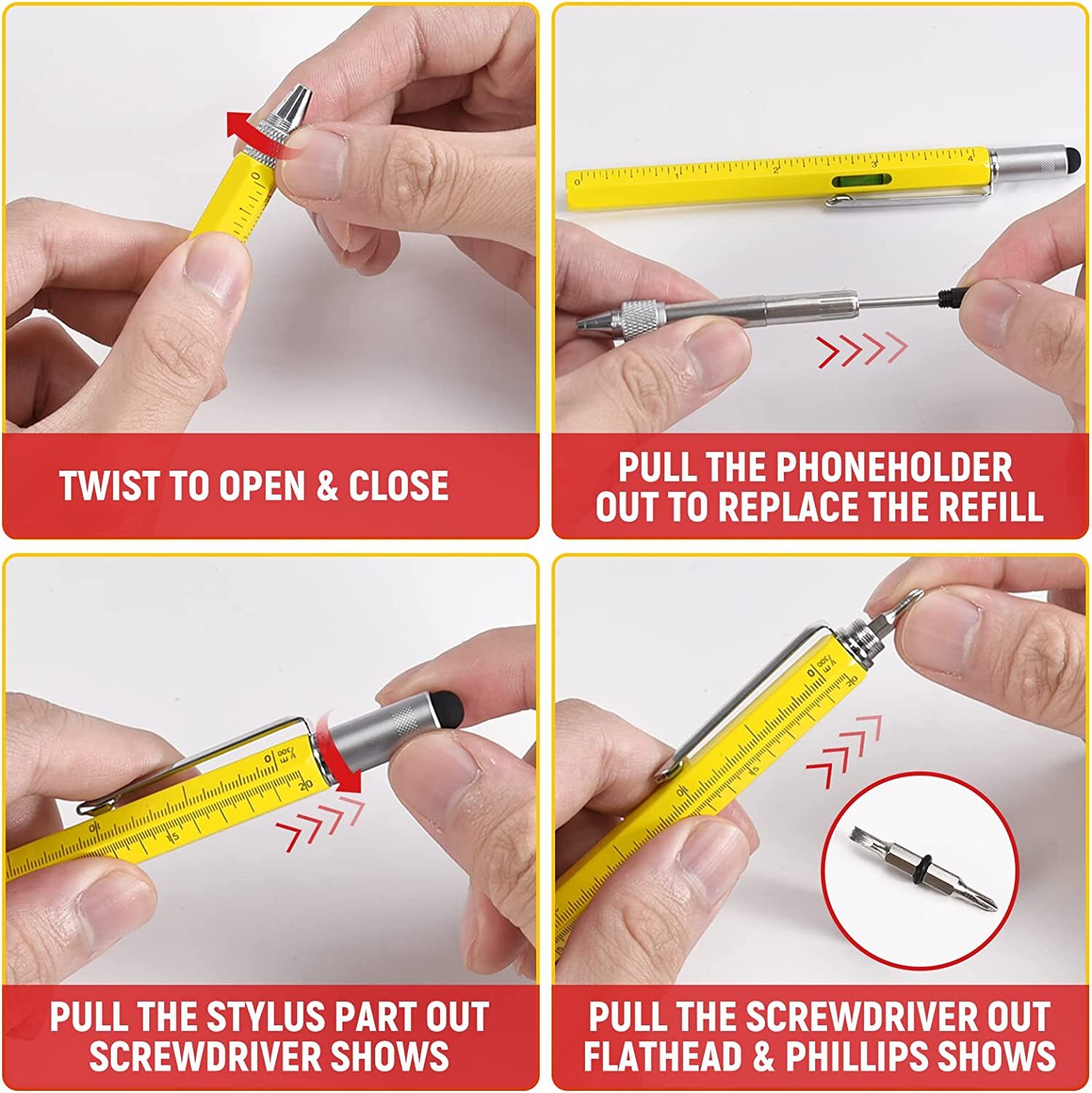 Multitools Pens Stocking Stuffers Unique Gifts Cool Gadgets For Men For Dad