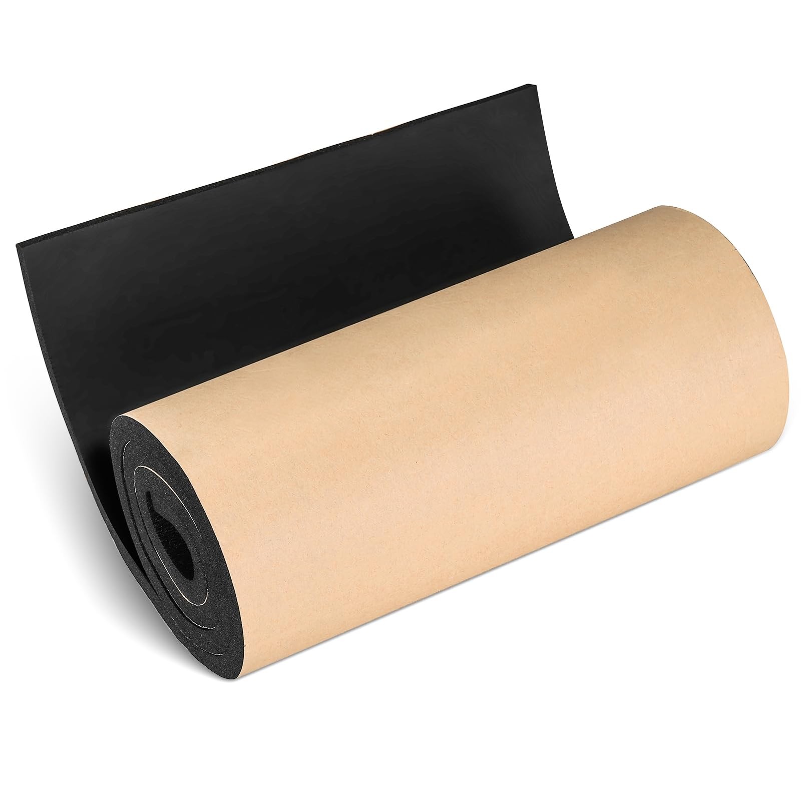 Sponge Neoprene Adhesive Foam Rubber Sheet 1/2 Thick 12x54 Inch Shock Pad Seal