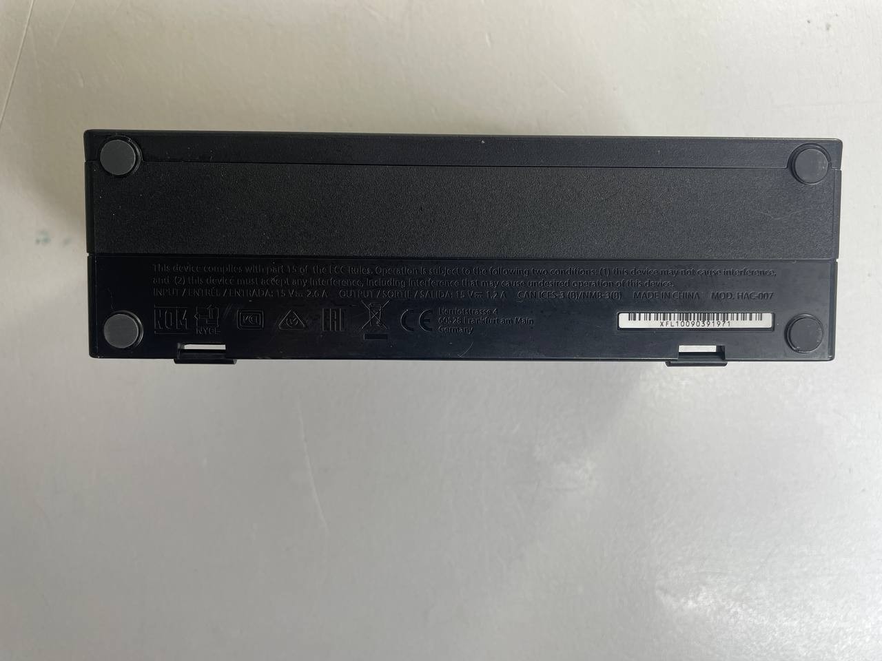 OEM Nintendo Switch Docking Station Black with Official AC Adapter & HDMI Cable