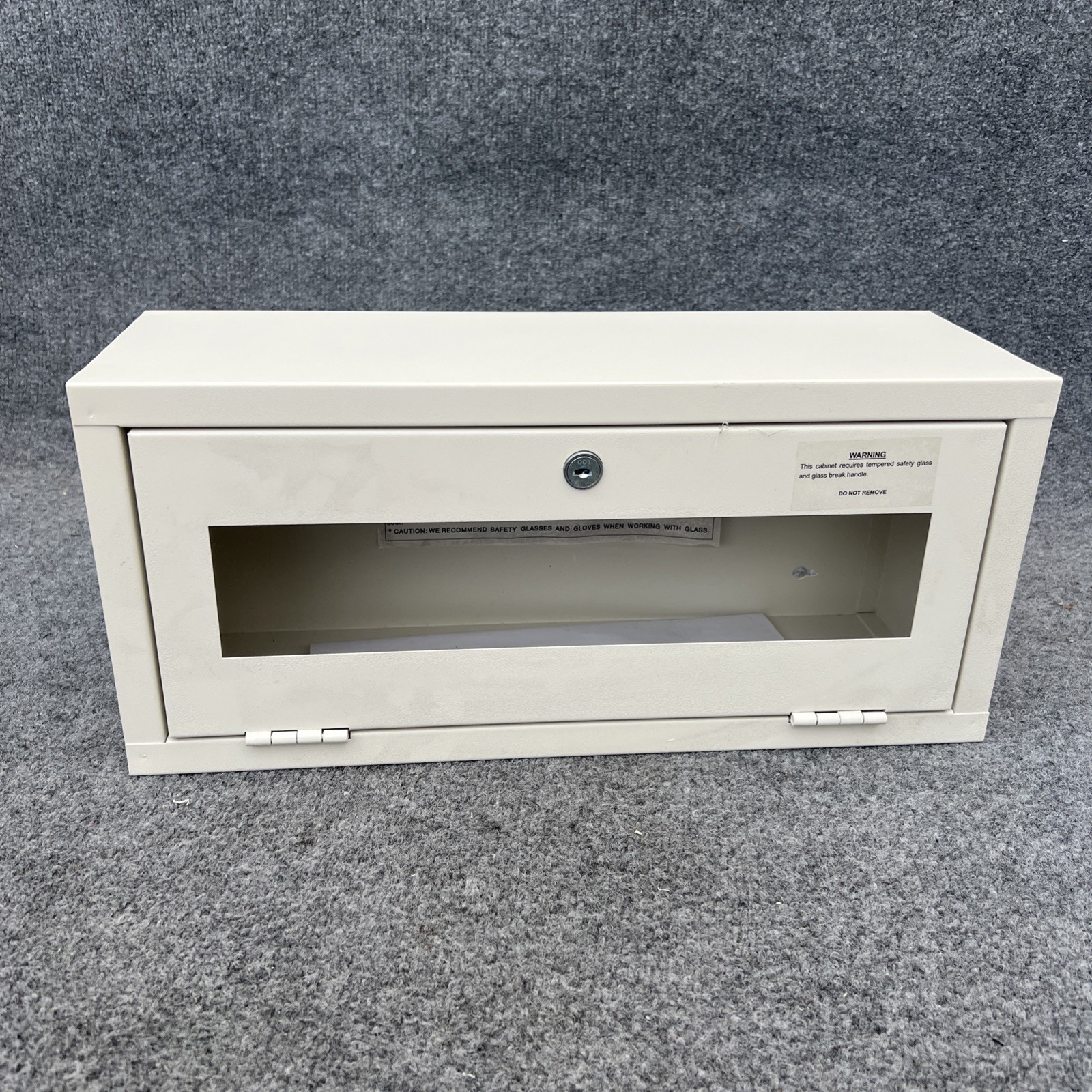 Zoro Select 35Gx48 Fire Extinguisher Cabinet, Surface Mount, 17 15/16 In New Oth