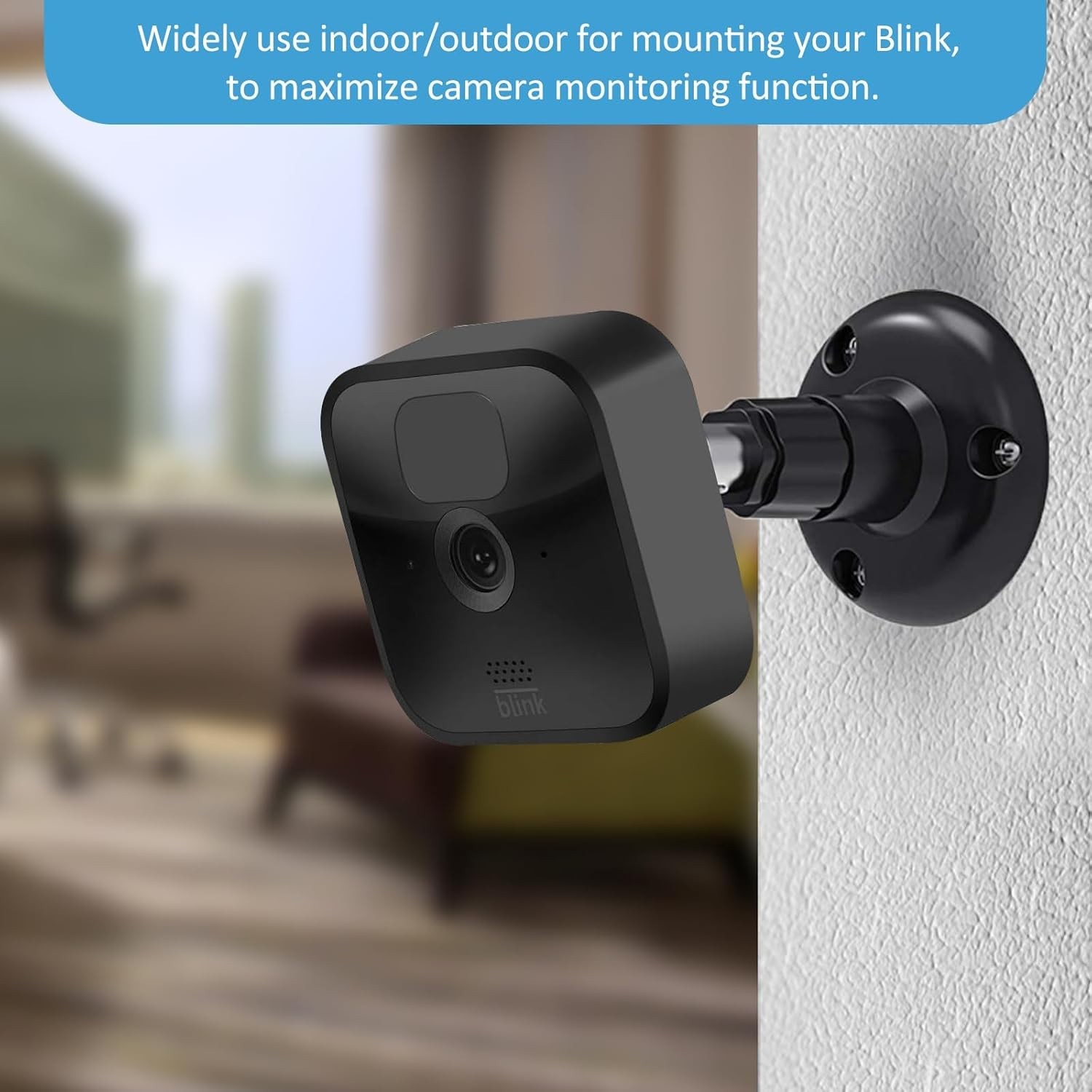 3X Blink XT/2 In/Outdoor Camera Wall Mount Bracket Protective Adjustable Holder