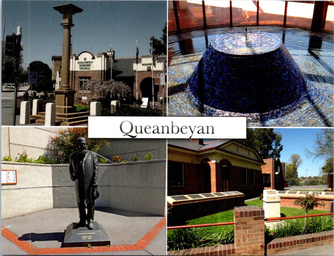 (955) 20-5-202 - PICS postcard - City of Australia - Queenbeyan