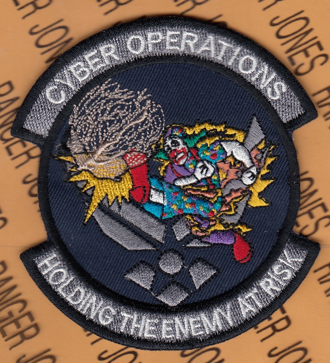 USAF Air Force Cyber Operations ~3.75" patch c/e