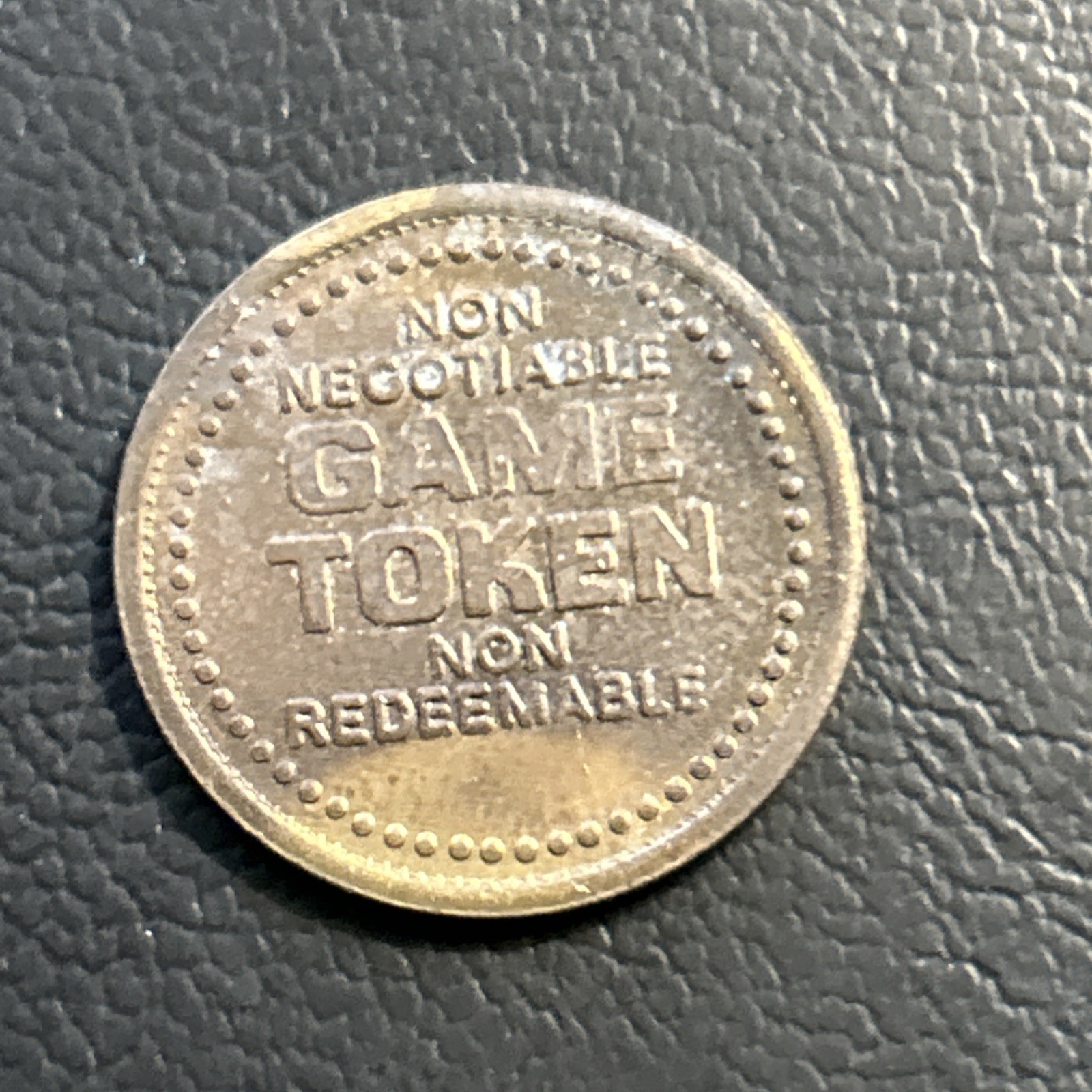 Generic Non-Negotiable Redeemable Arcade Video Game Token F53
