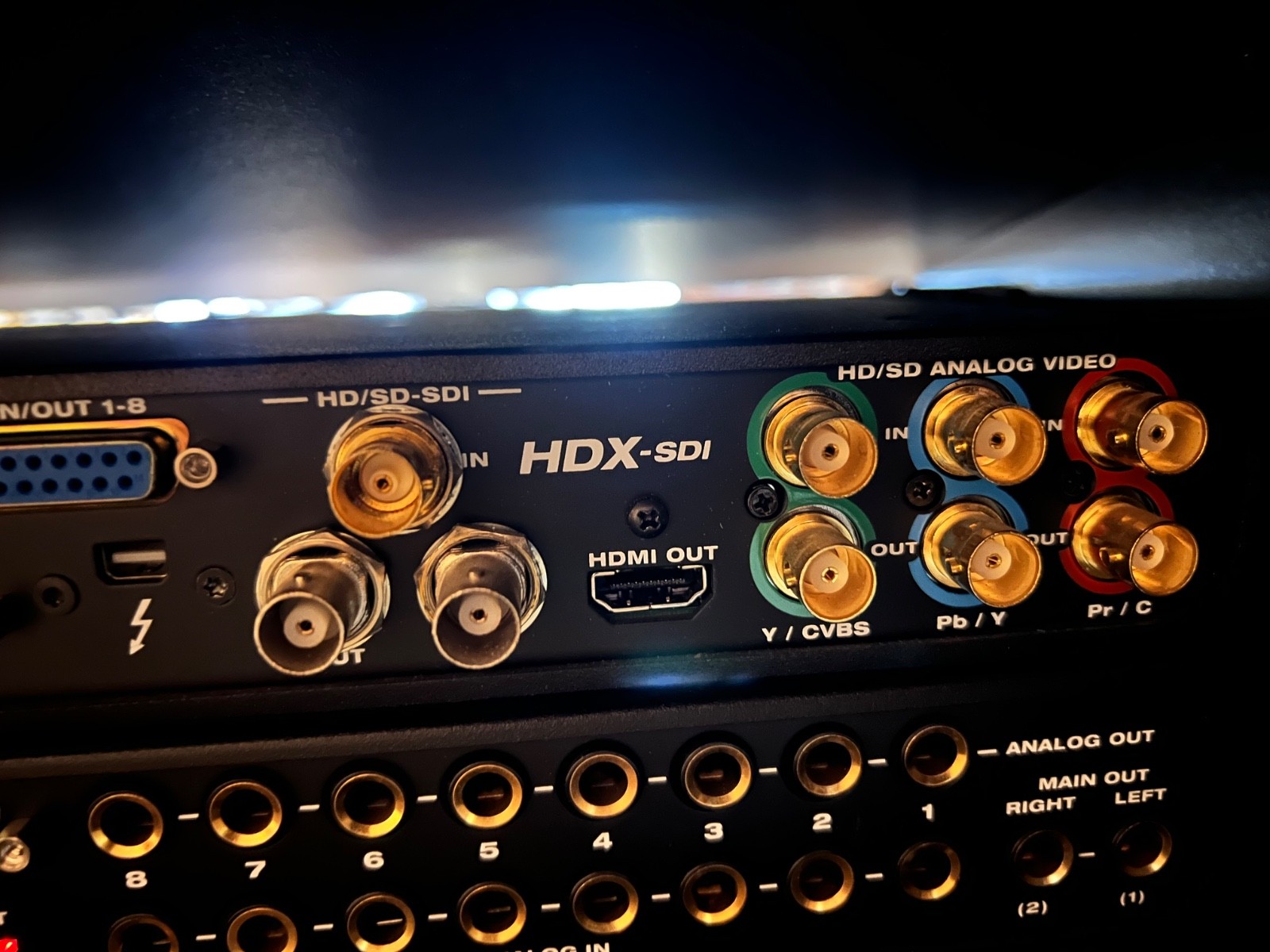 Motu HDX-SDI HDMI PCI Thunderbolt Express Video Interface Windows or MacOS