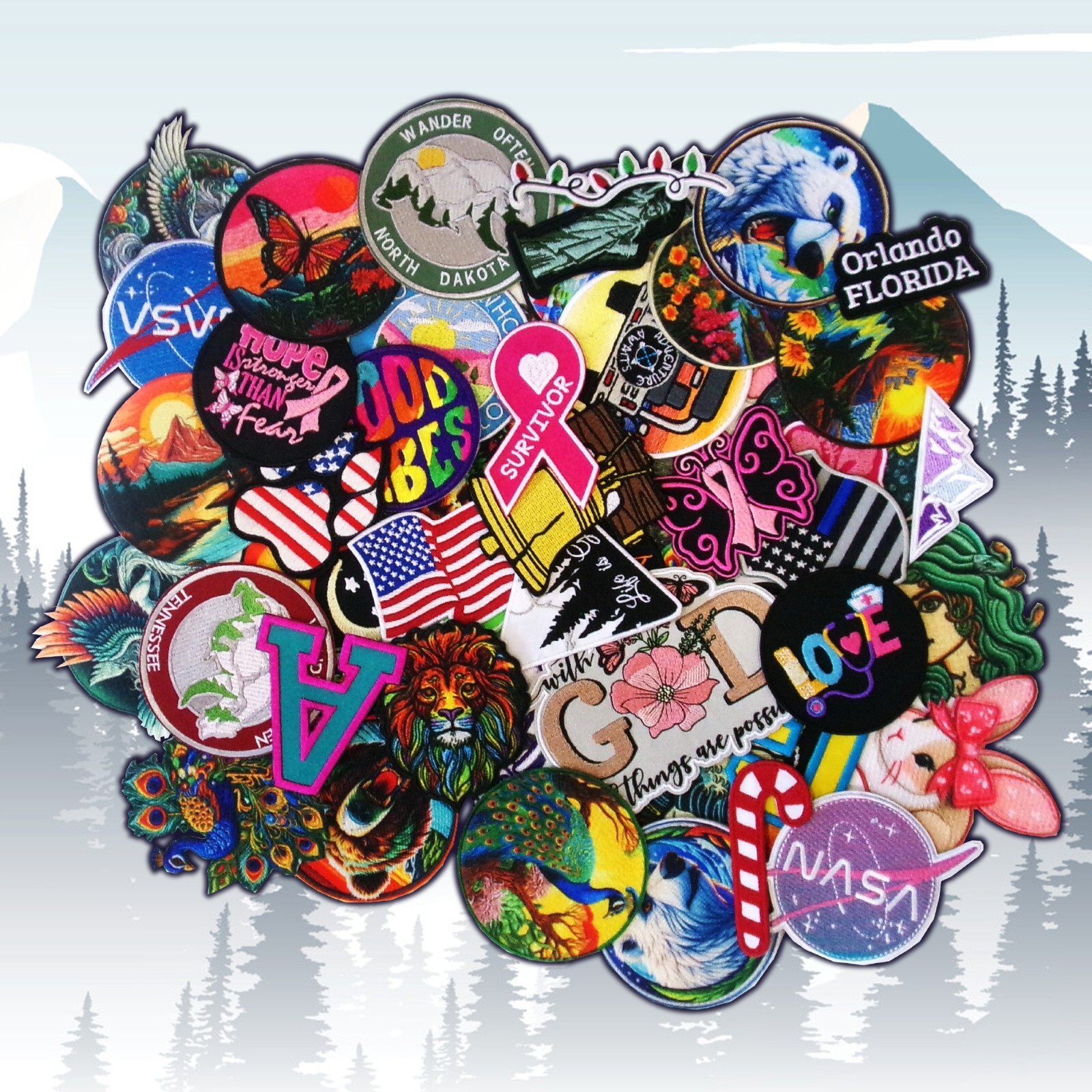 Custom Embroidered Personalized - Your Own Design Logo Image Patch