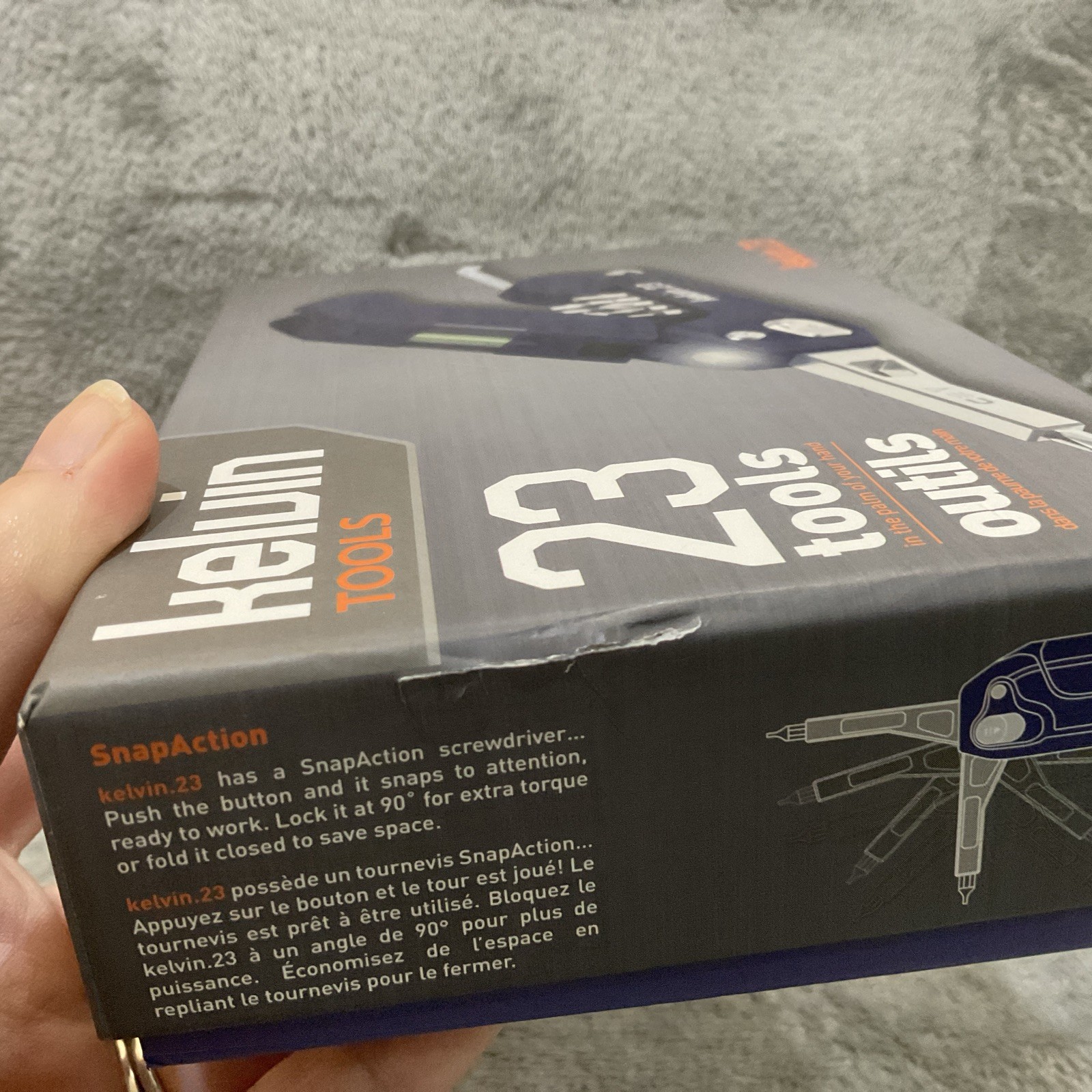 Kelvin Tools 23 Urban Multi-Tool blue