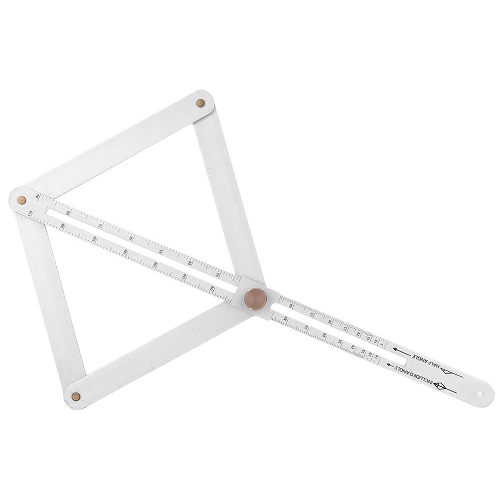 Durable Stainless Steel Miter Angle Finder Protractor for Precise Measurements
