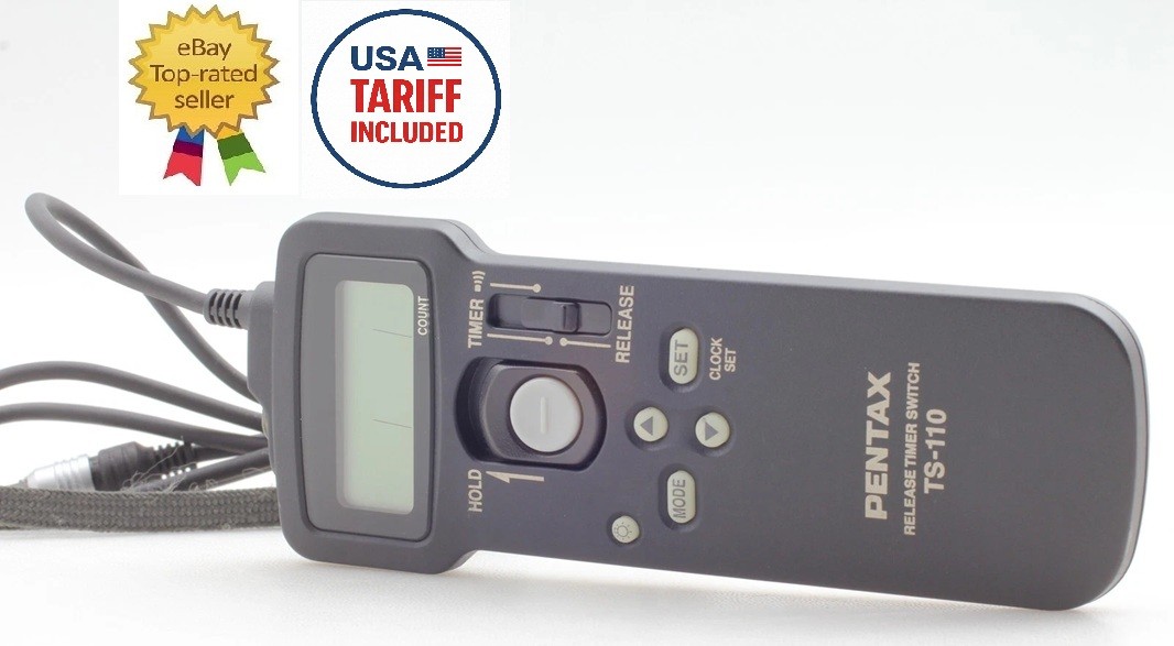 [ MINT ] Pentax TS-110 Release Timer Switch For 645Nii MZ-S MZ-5 From JAPAN