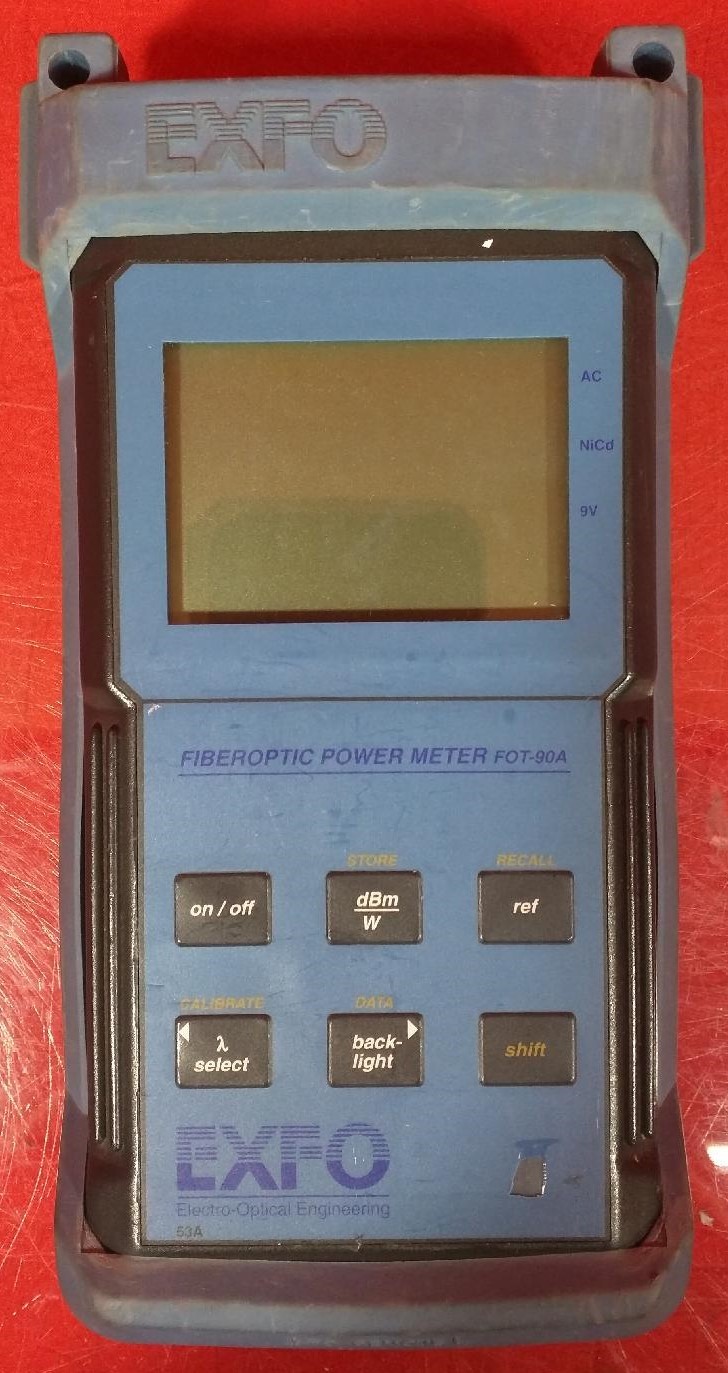 Exfo FOT-92AX Fiber Optic Power Meter S/N 110399-33