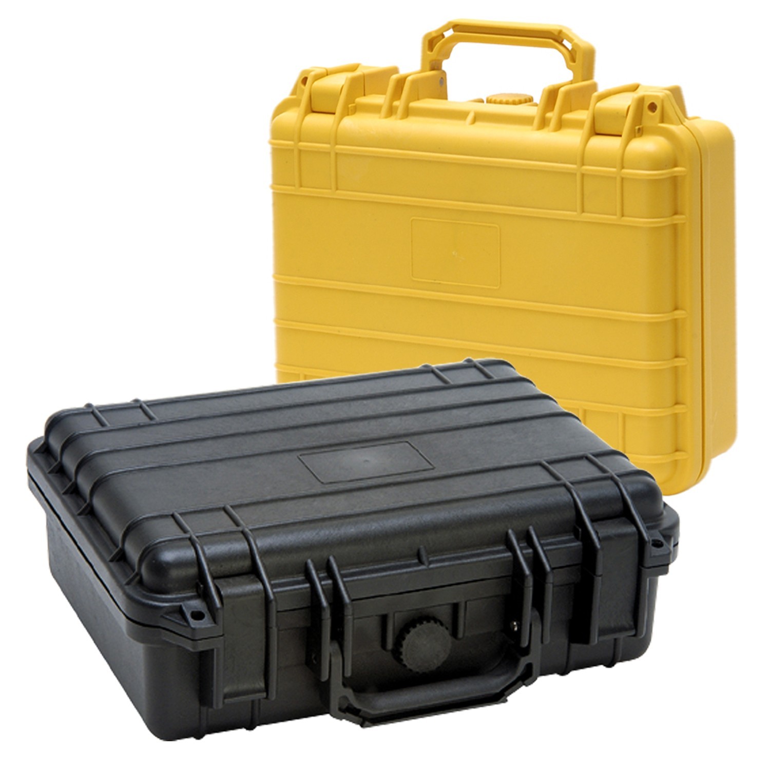 12 Inch Rugged Water-Resistant Utility Case with Foam Insert– Polypropylene