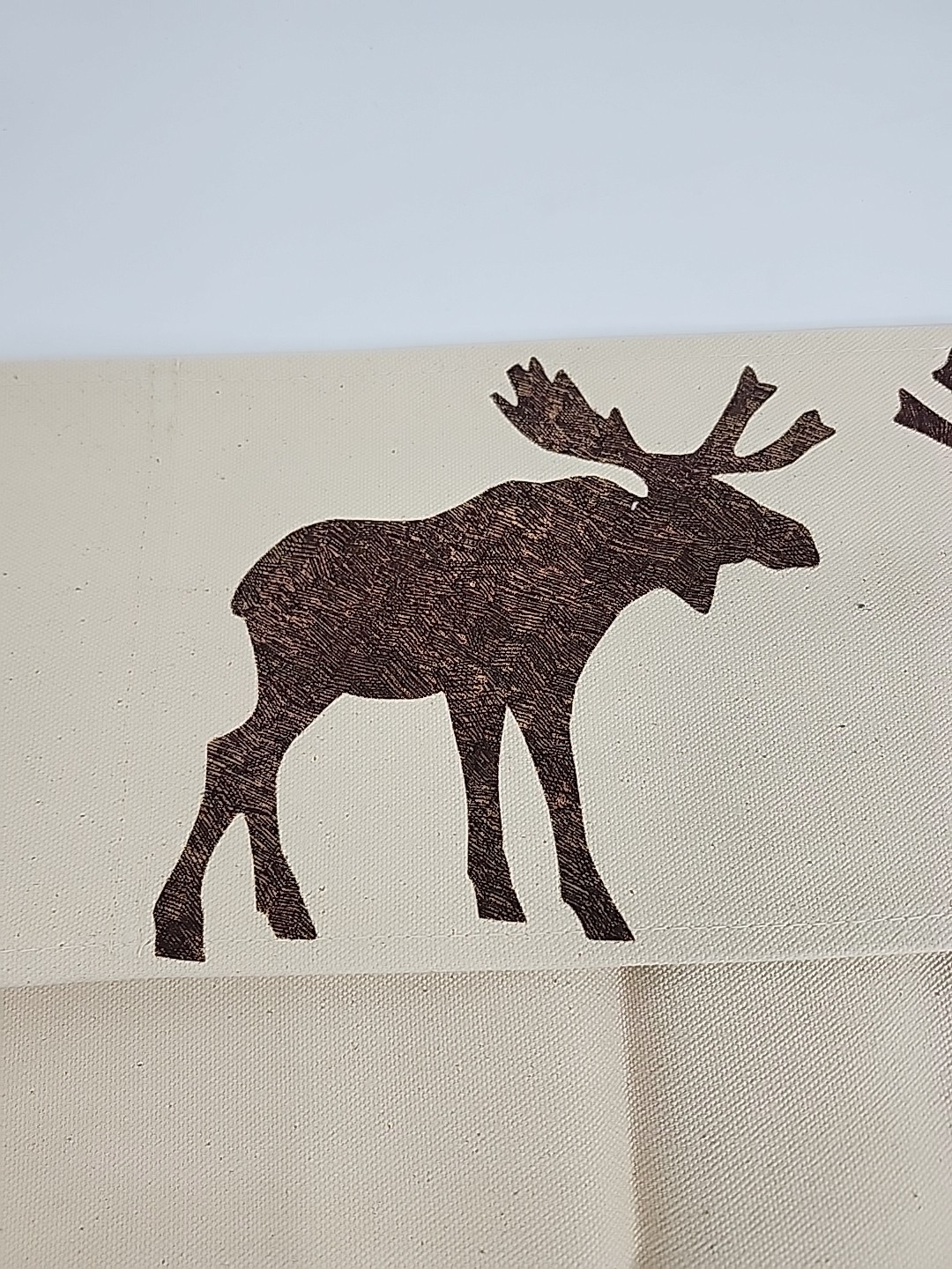 2 Set Director's Chair Cover Canvas Moose Made In Maine W/ Wood Sticks
