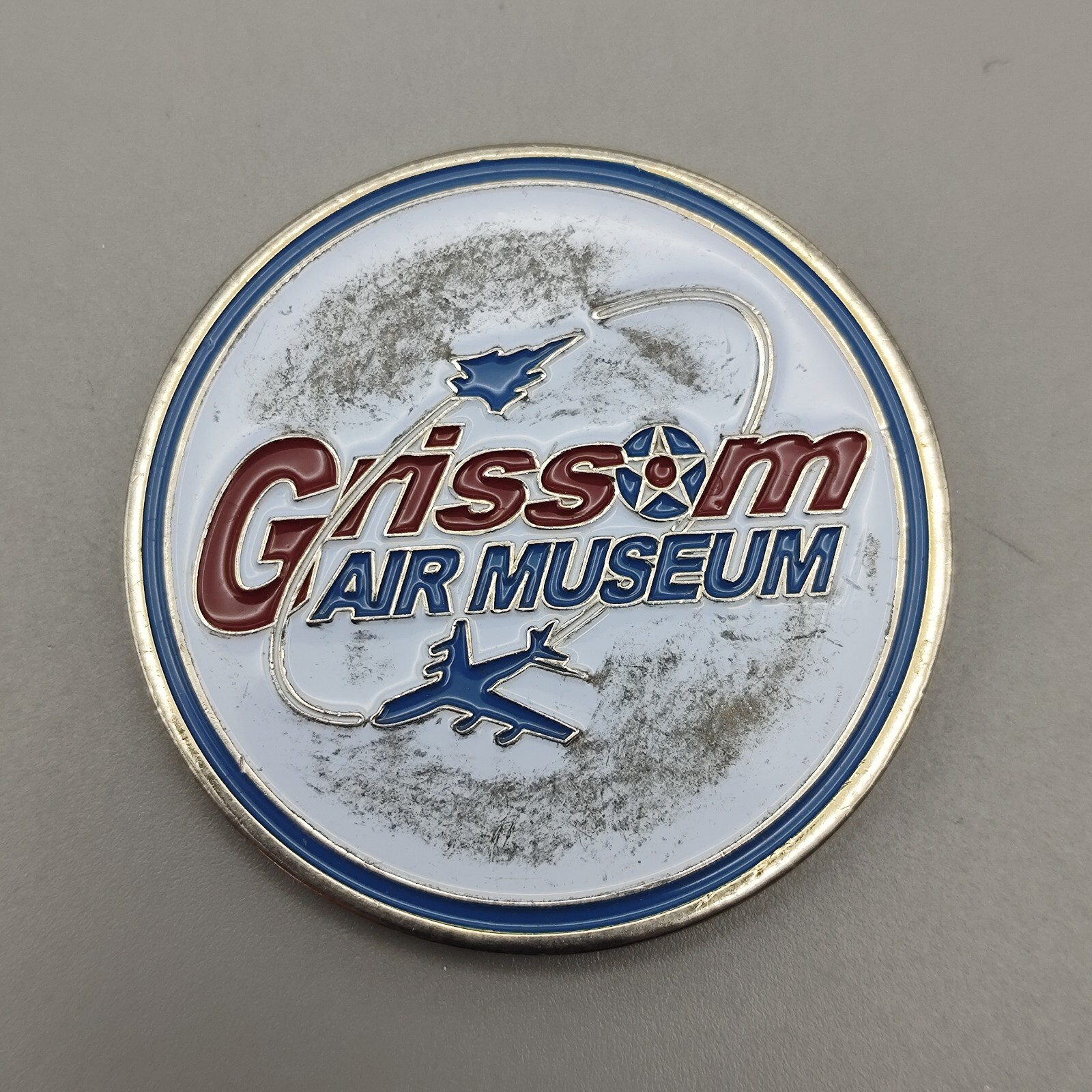 Grissom Air Museum 55th Anniversary Challenge Coin