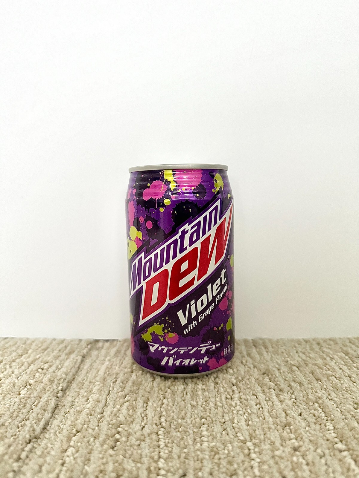 Japan Mountain Dew Violet (2020) Unopened 12 Oz Can
