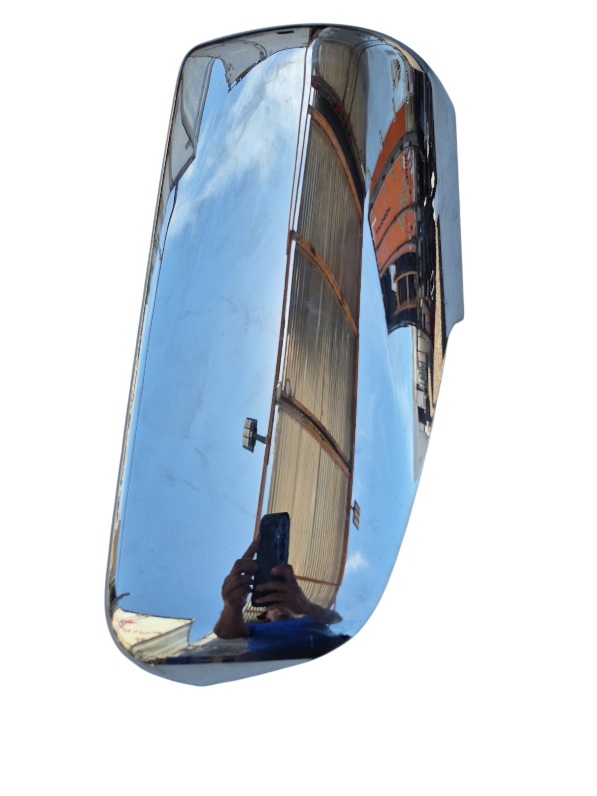 Freightliner Cascadia 2019-2025 LH Mirror Shell Chromed