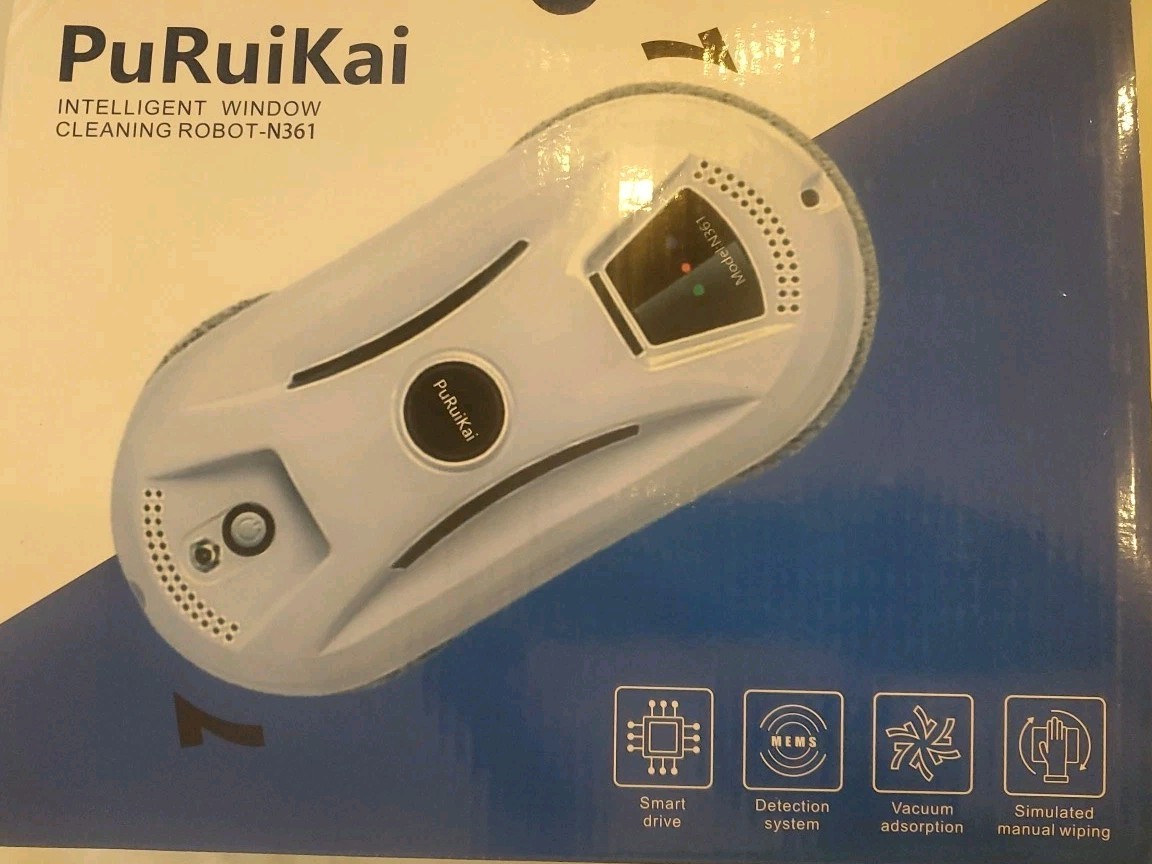 RURUIKAI Automatic Window Cleaning Robot | Smart Glass Cleaner