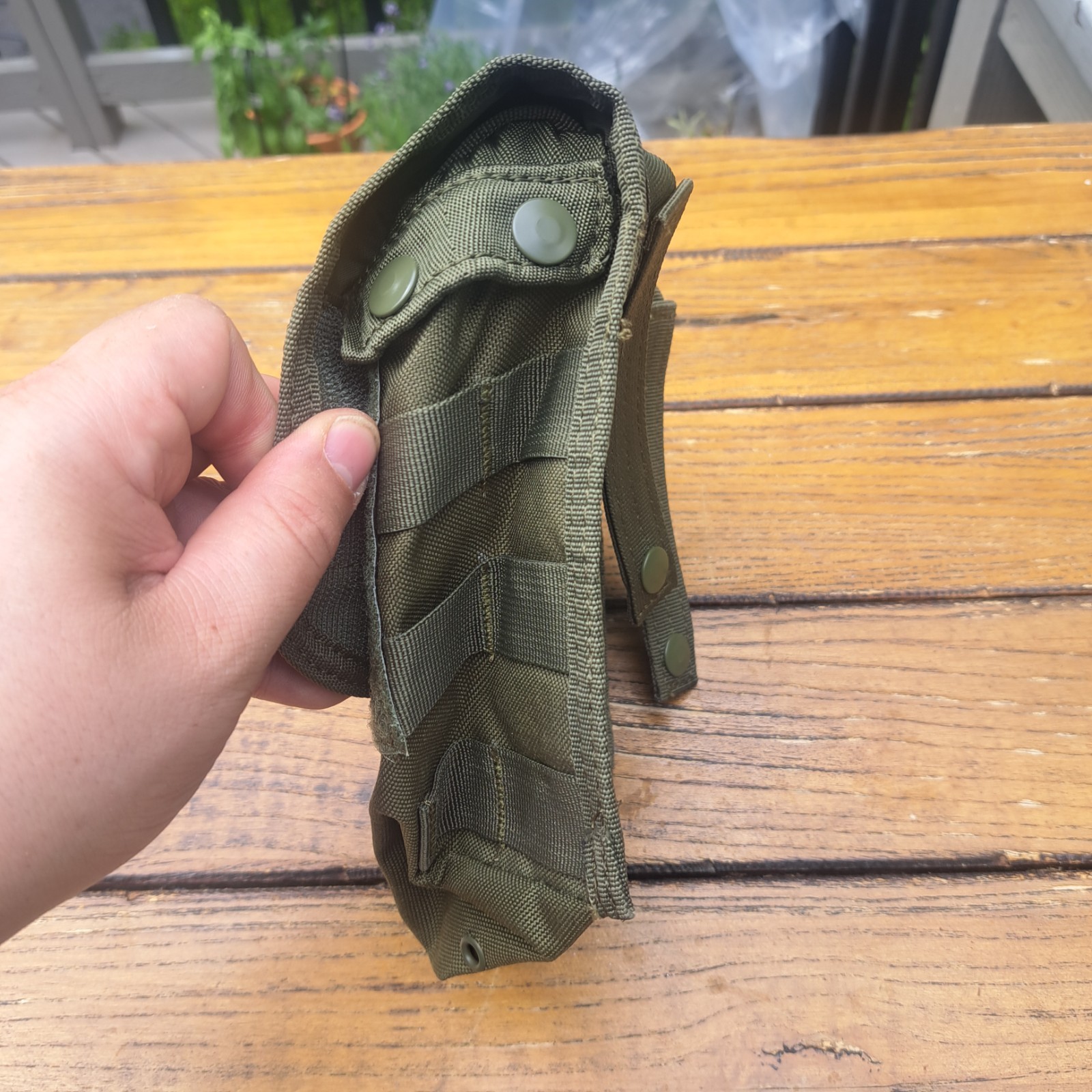 od green mollle dump pouch