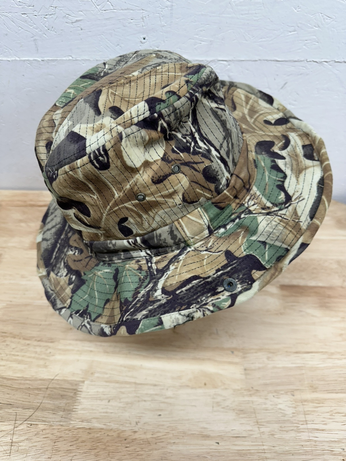 Vtg Advantage Camo Hunting Hat Outdoor Cap Boonie