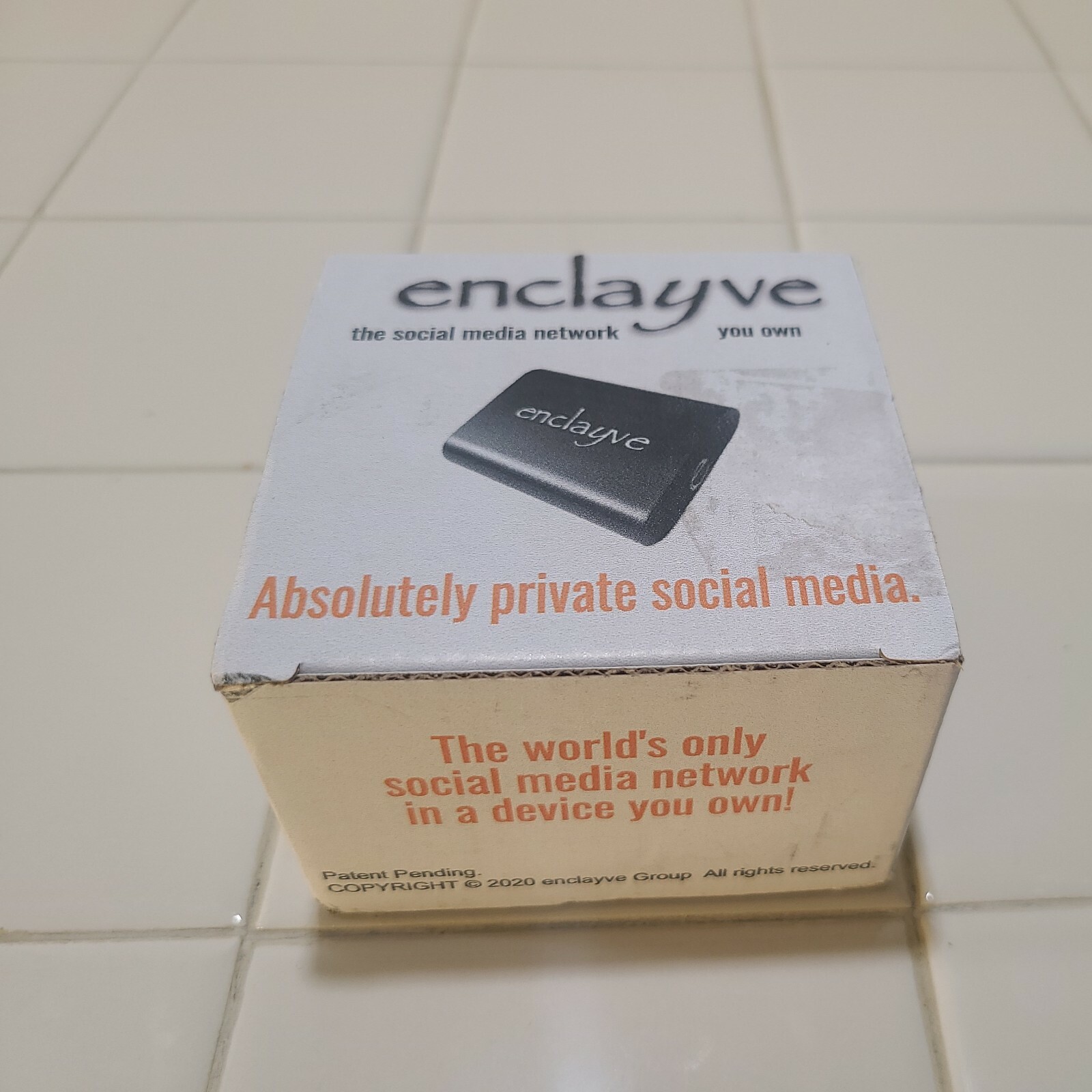 Enclayve Box - The Social Media Network you own Privacy