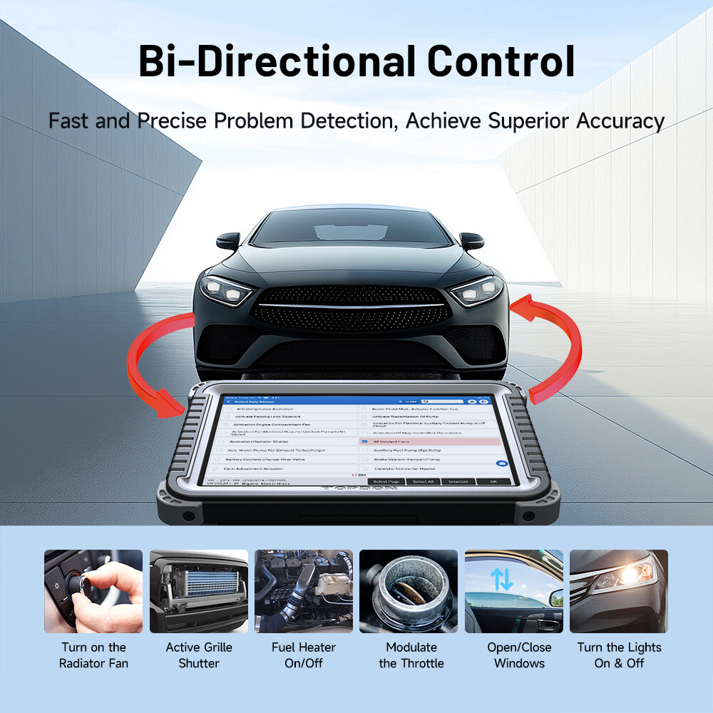 2025 TOPDON Phoenix Plus 2 PRO Bidirectional Car Diagnostic Scanner ECU Coding