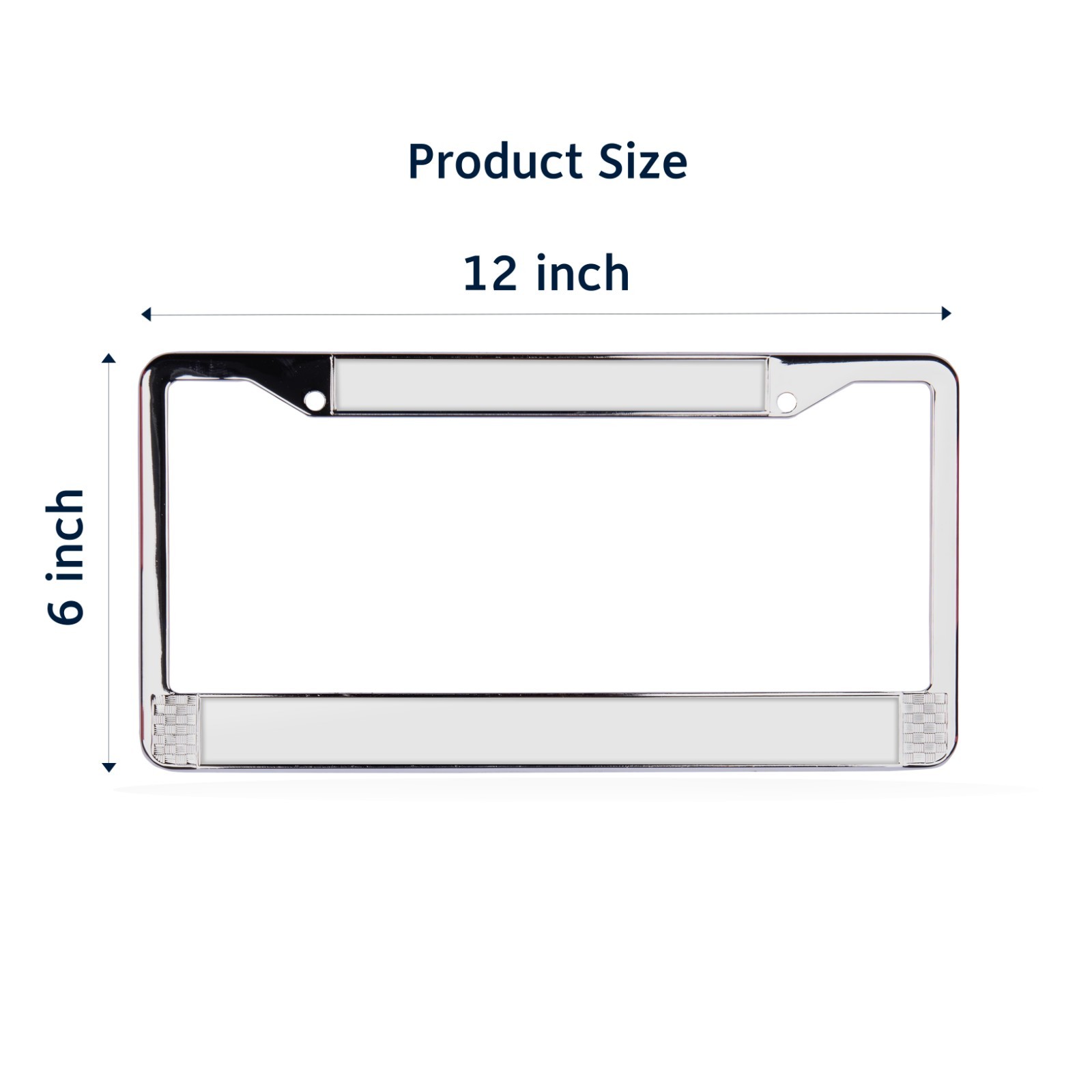 Los Angeles Dodgers MLB 3D Polyurethane Domed Chrome License Plate Frame Car-SUV