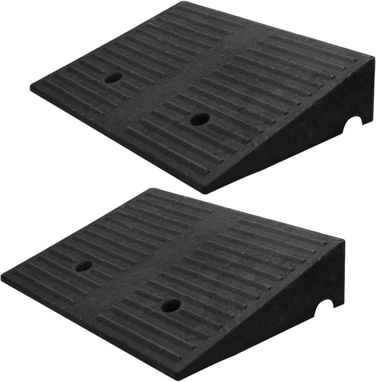 5" Threshold Driveway/Shed/Wheelchair Ramps 2pack 7000 Lbs Load Capacity