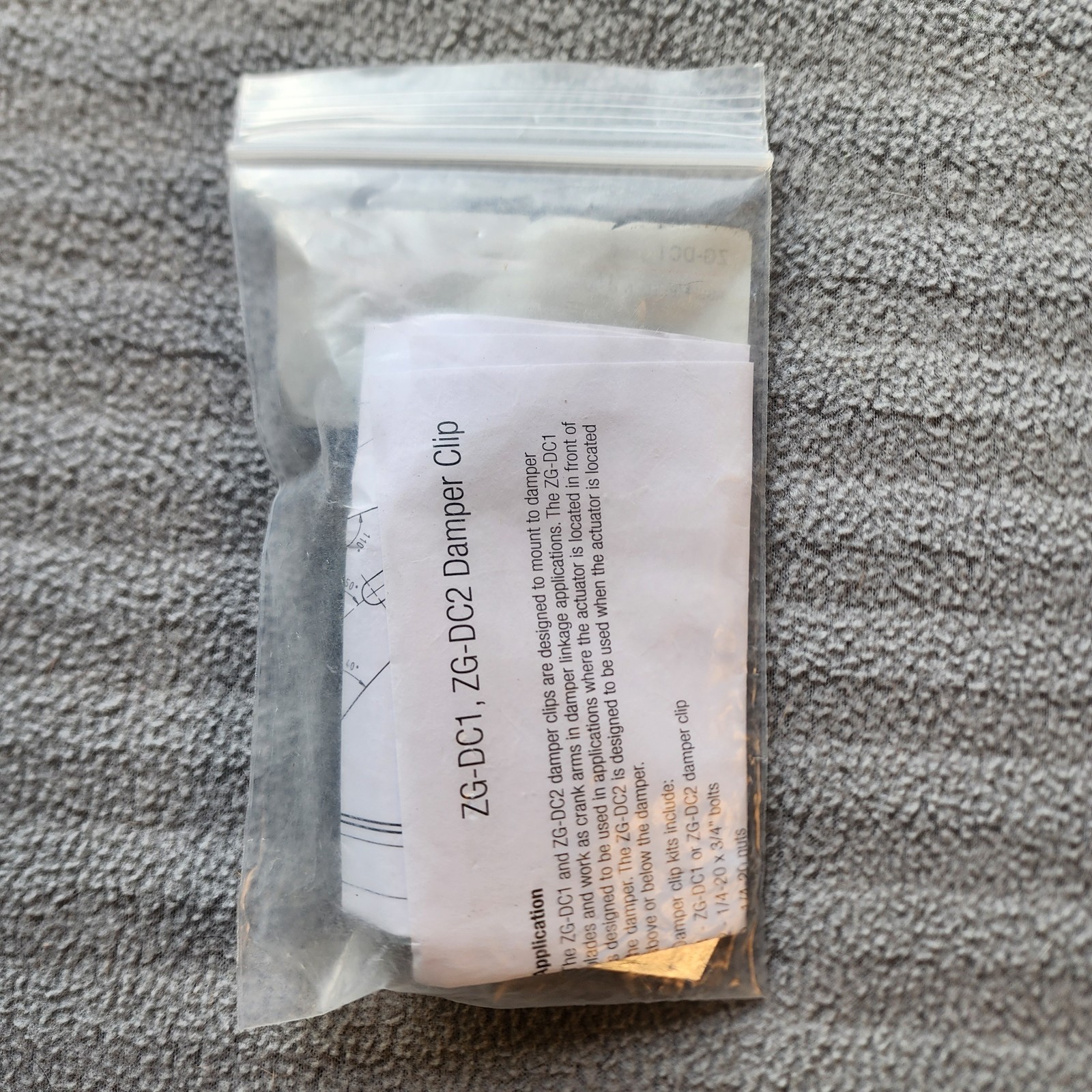 BELIMO ZG-DC1 Damper Blade Drive Arm