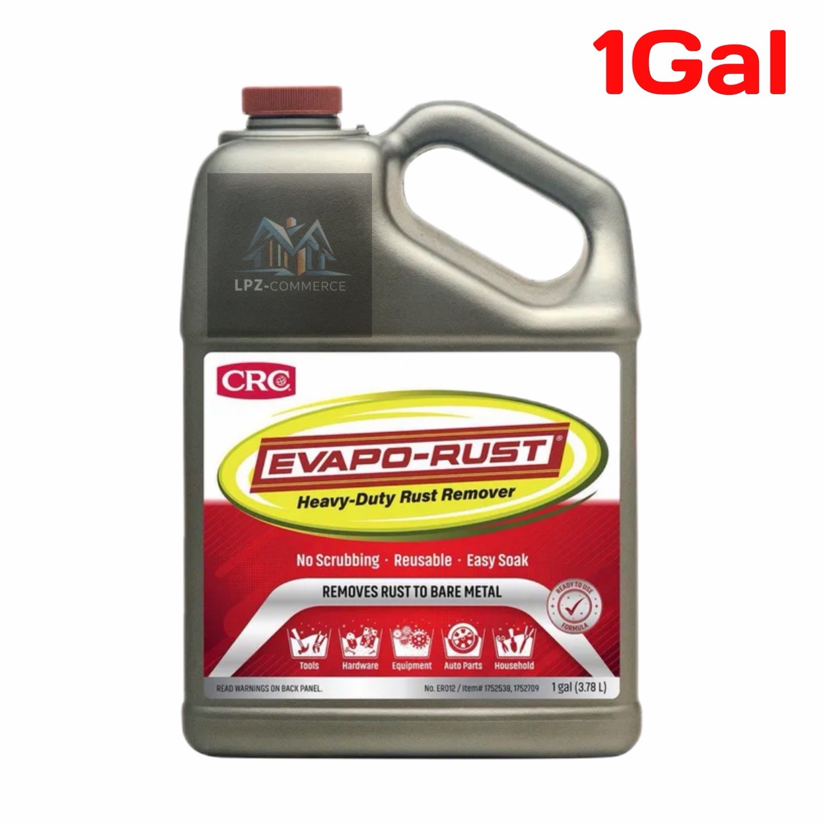 Crc 1752539 Rust Remover, Bottle, Liquid, 1 Gal