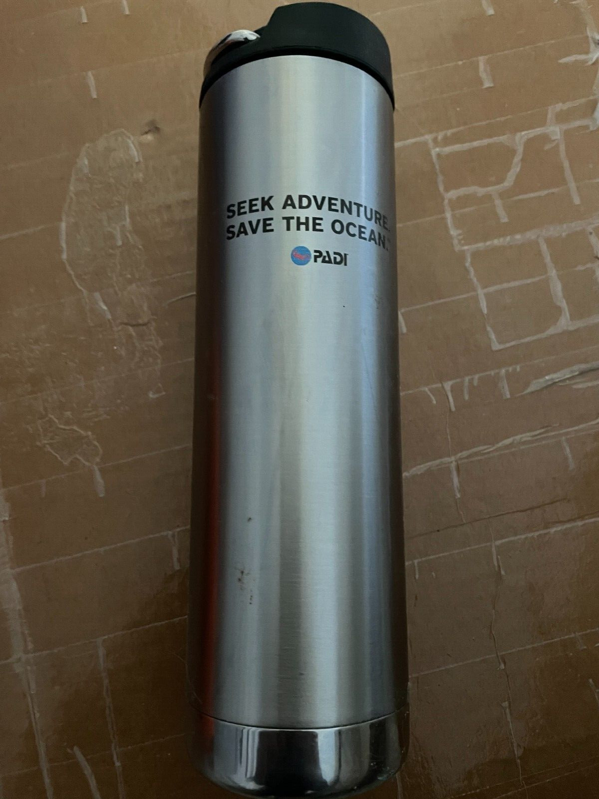 PADI Water Bottle - pre-owned - scuba dive diver diving