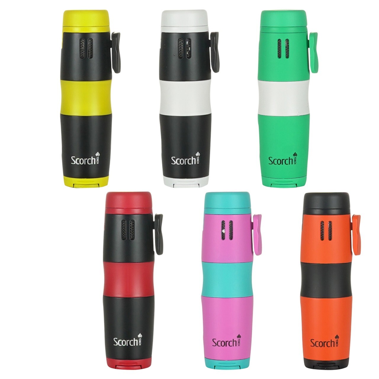 Scorch Torch 61657- Tow tone Tripple Flame torch -Choose Color!!