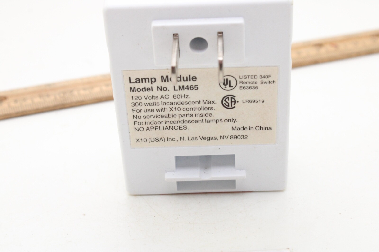 X-10 Powerhouse LM465 Home Minder Lamp Minder Tested
