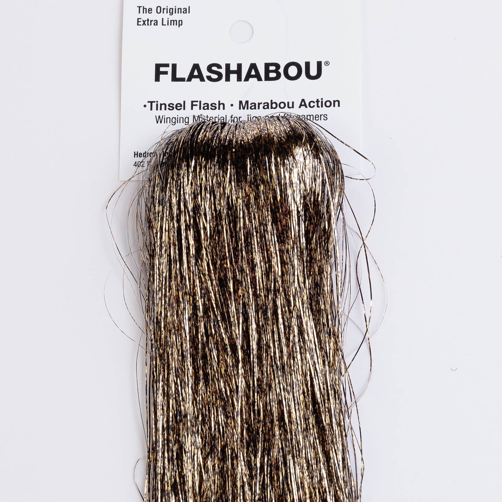 Hedron Flashabou Tinsel Flash - Speckled Gold - Free Shipping Options