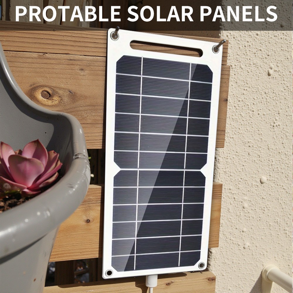 20W Solar Panel USB Micro Solar Panel Quick Charger For Mobile Phones Outdoor